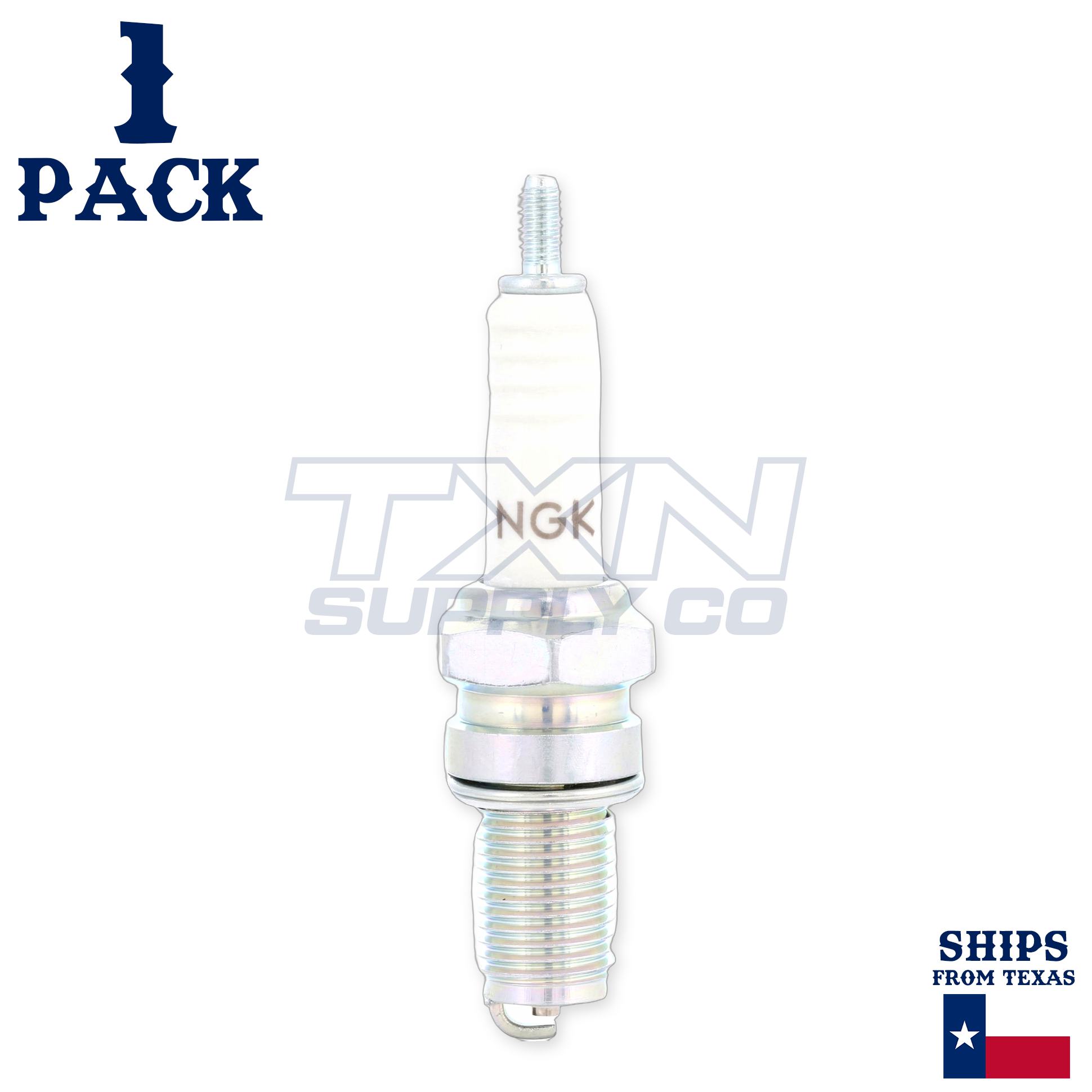 NGK Standard Sparkplug D7EA for Suzuki LT250 Quadrunner 4X4 1987-2002 - Image 2