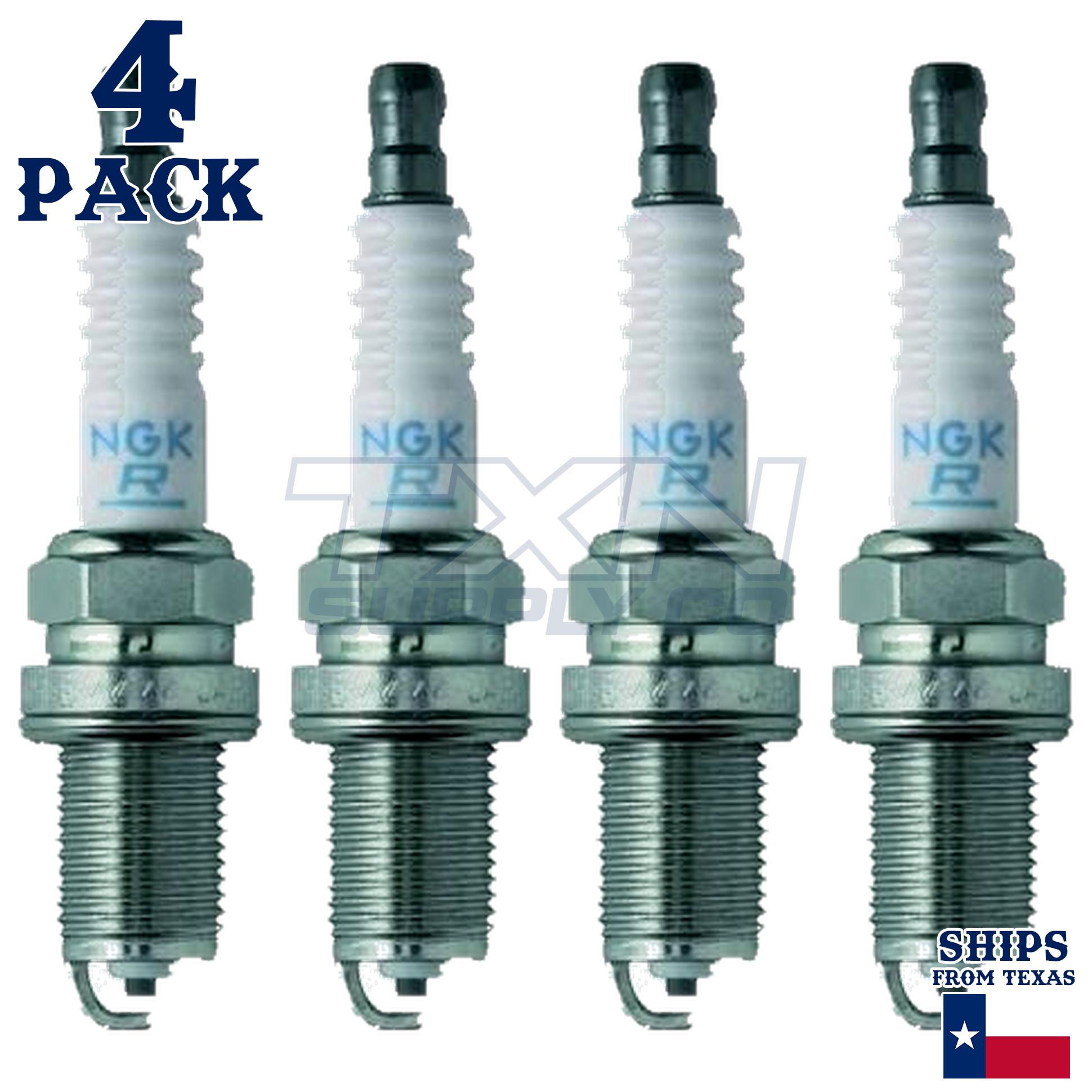 4 NGK Spark Plug - For 6522 SH Husqvarna Lawn Mower - Image 2