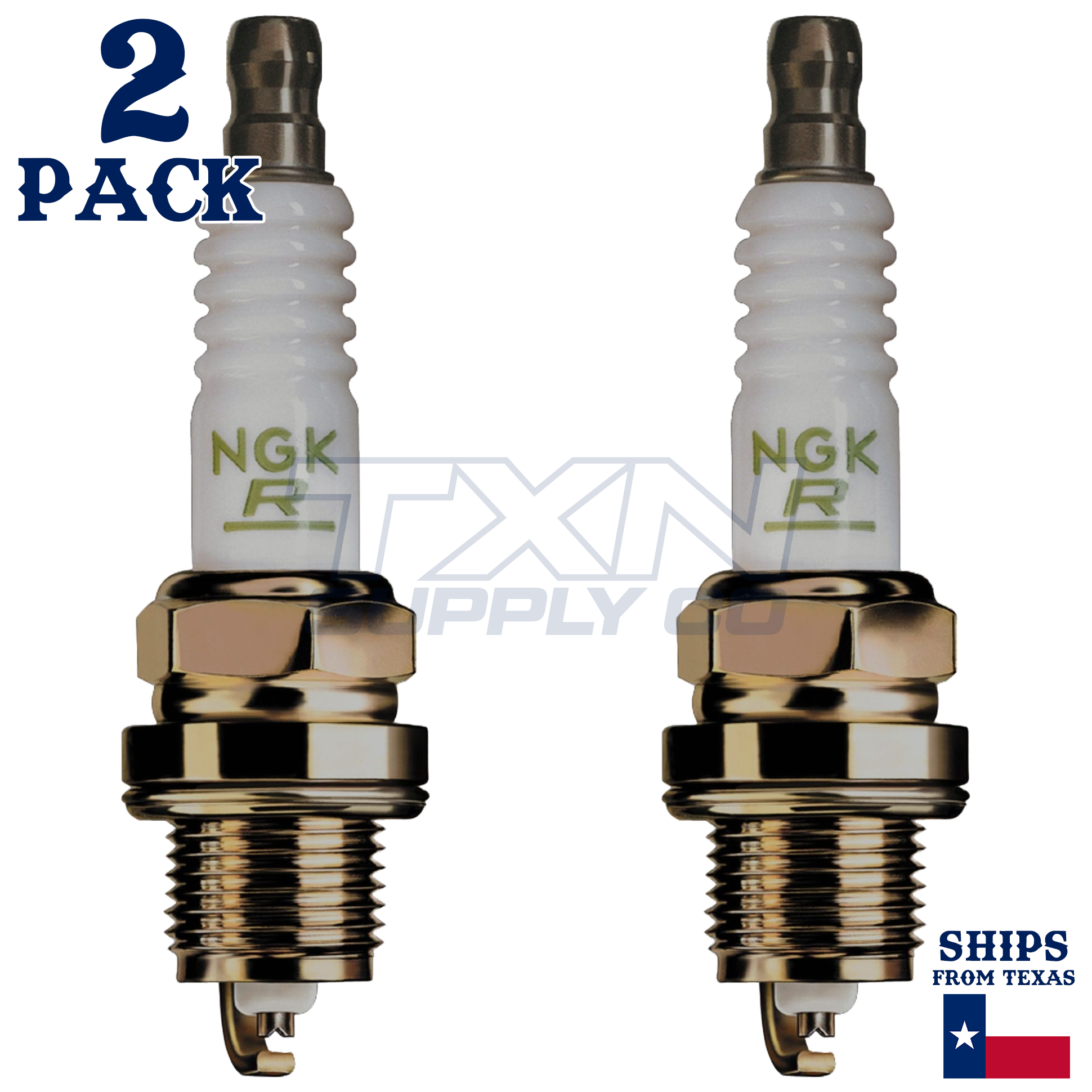 NGK 7986 BR8ES-11 Spark Plugs 2 Pack