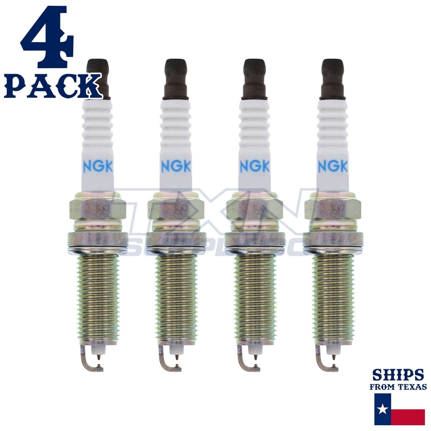 4 Pack NGK Laser Iridium Spark Plugs 2007-2012 for Nissan Versa 1.6L 1.8L L4 - Image 1