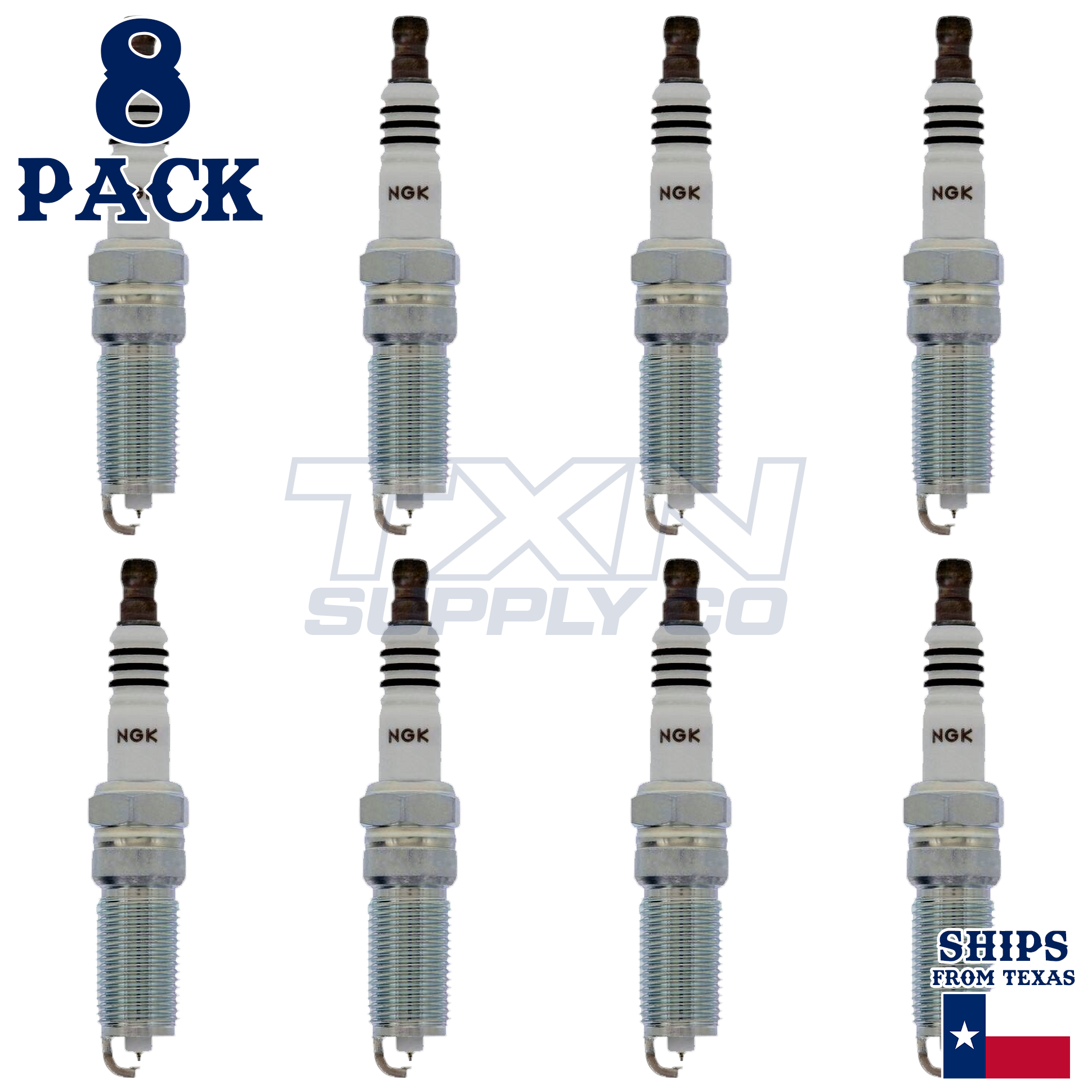 NGK 90495 Spark Plugs 8 Pack