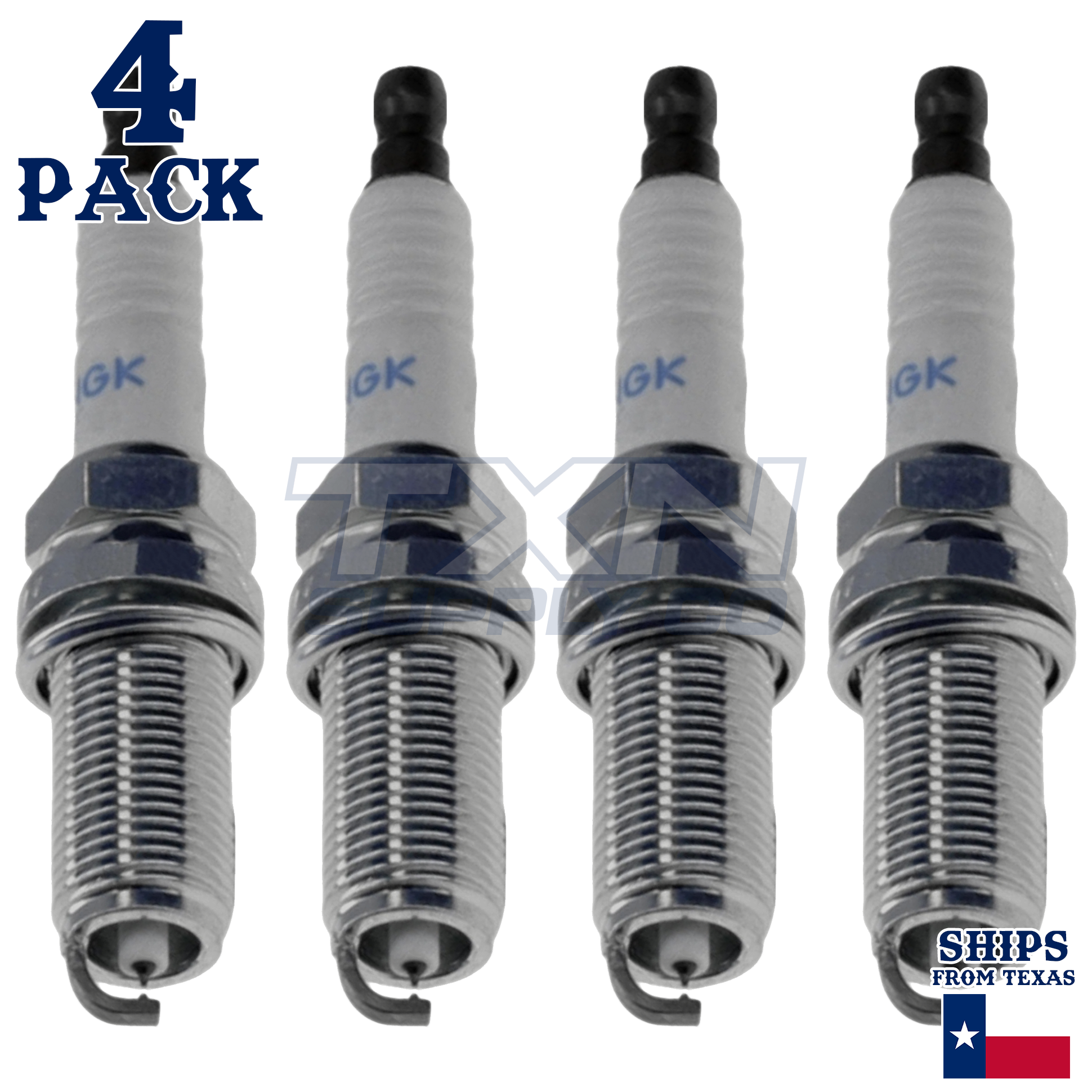 NGK 91961 DILFR7K9G Spark Plugs 4 Pack - Image 1