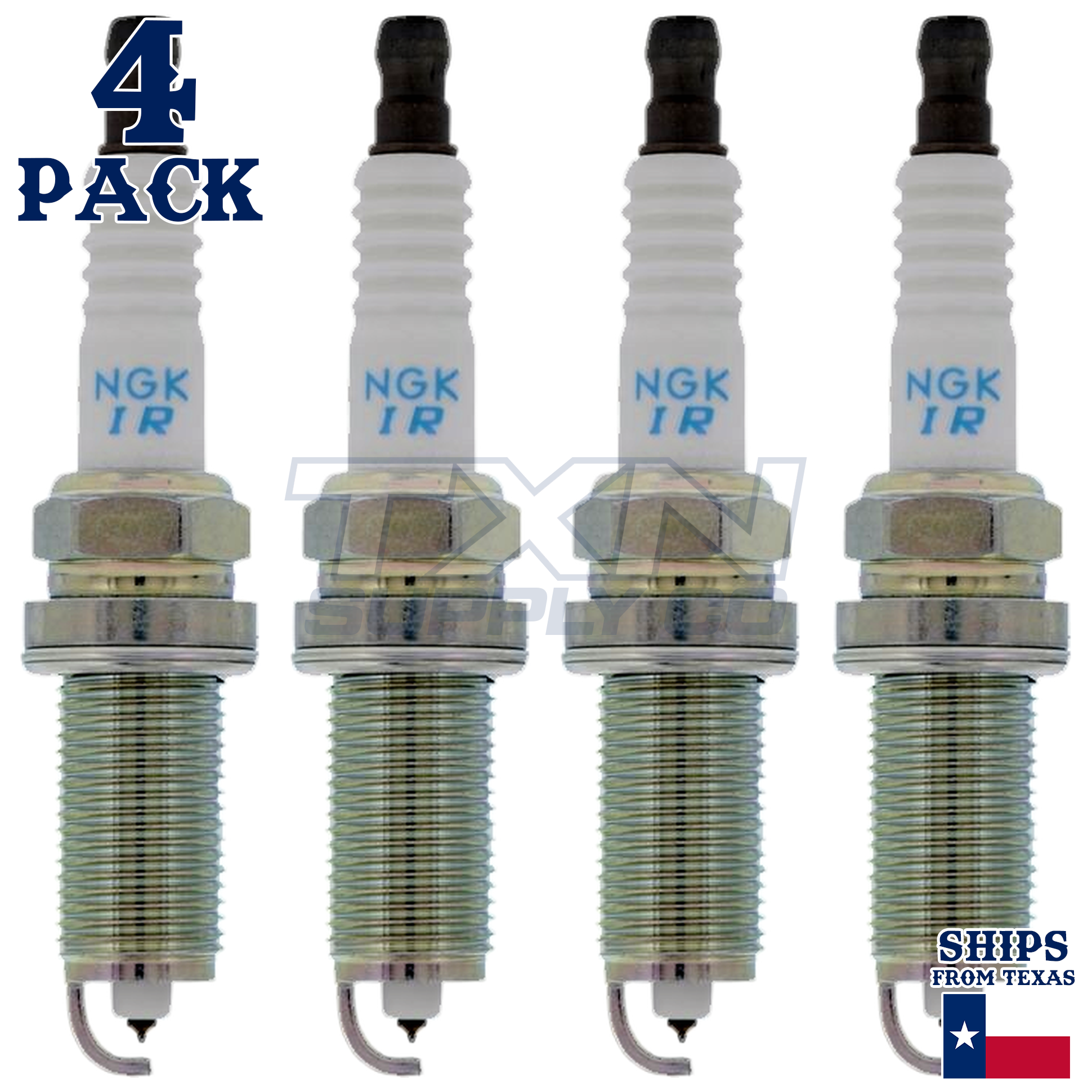 NGK 92145 Spark Plugs 4 Pack - Image 1
