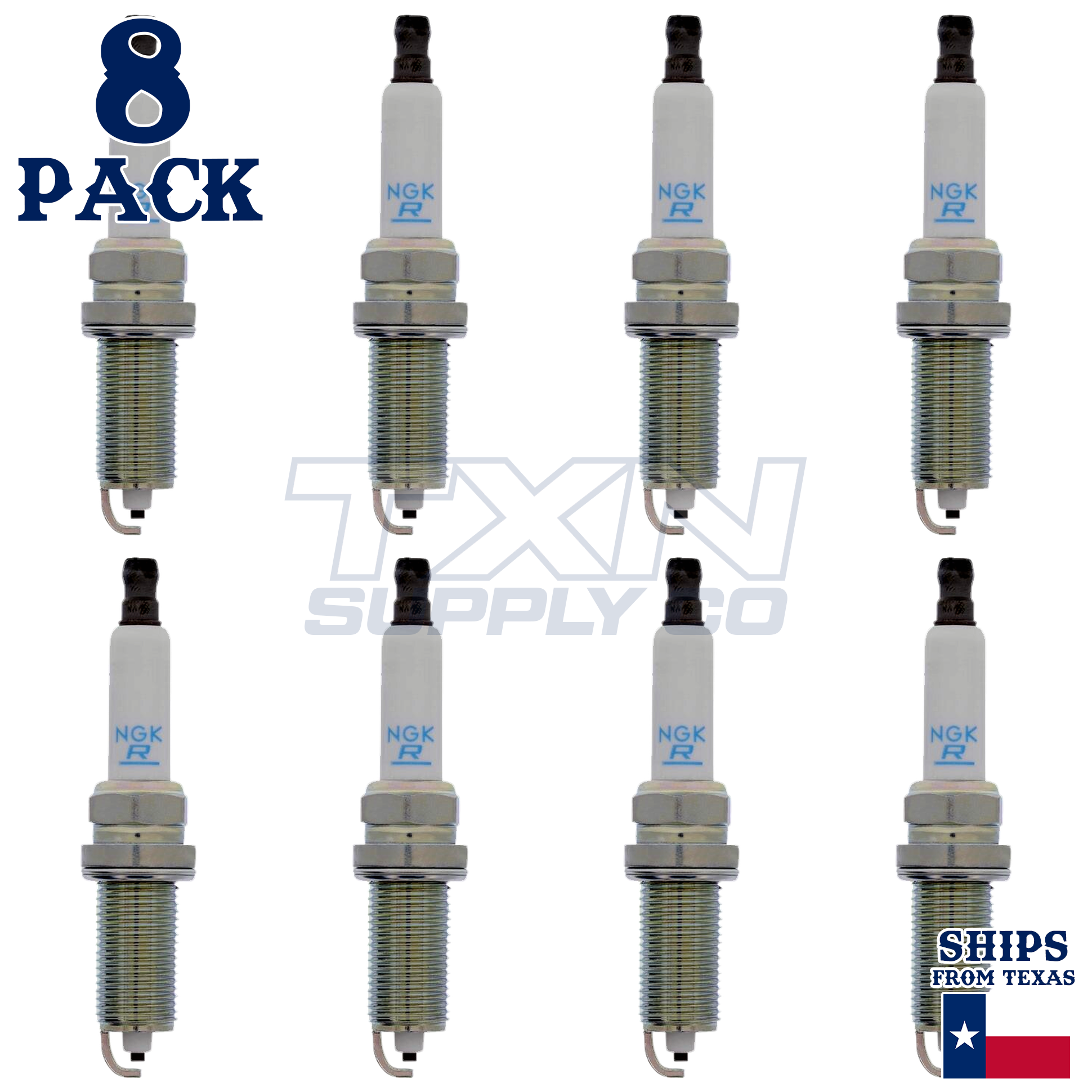 NGK 92174 Spark Plugs 8 Pack - Image 1