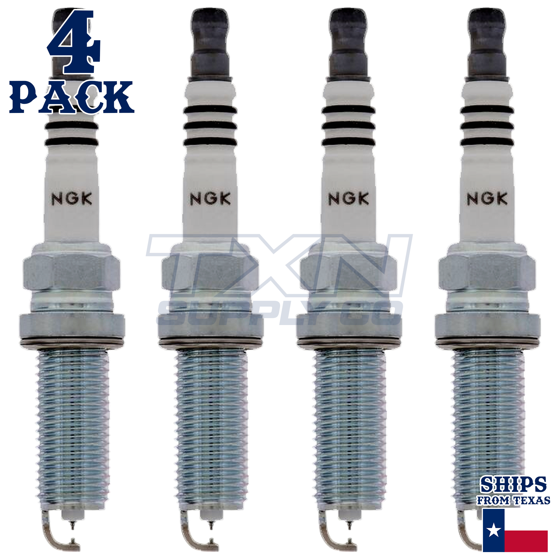 NGK 92274 Spark Plugs 4 Pack - Image 1
