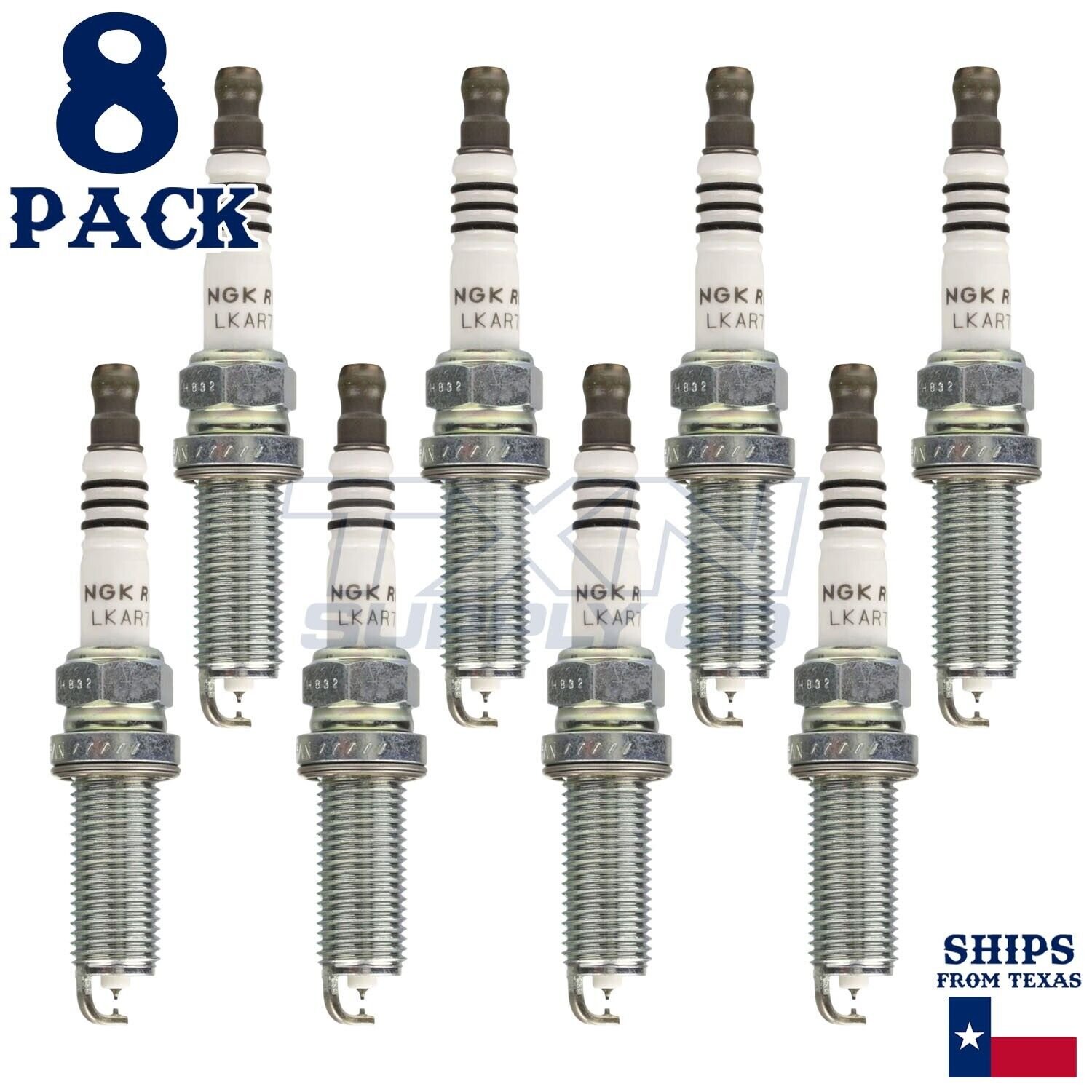 8 Pack NGK Ruthenium HX Spark Plugs 2014 for Infiniti QX70 V8 5.0L - Image 2