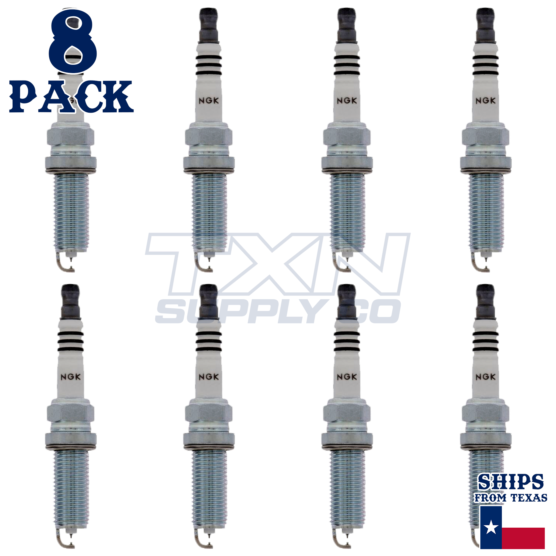 NGK 92274 Spark Plugs 8 Pack - Image 1