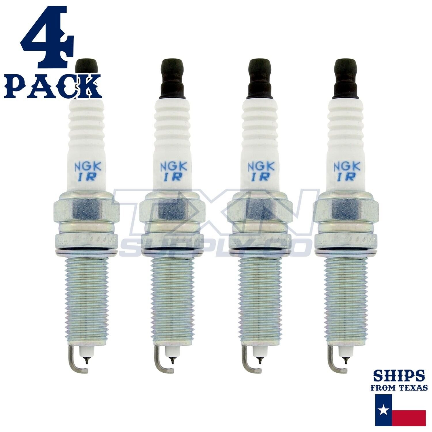 4 Pack NGK V-Power 92315 Spark Plugs SILZKR7E11