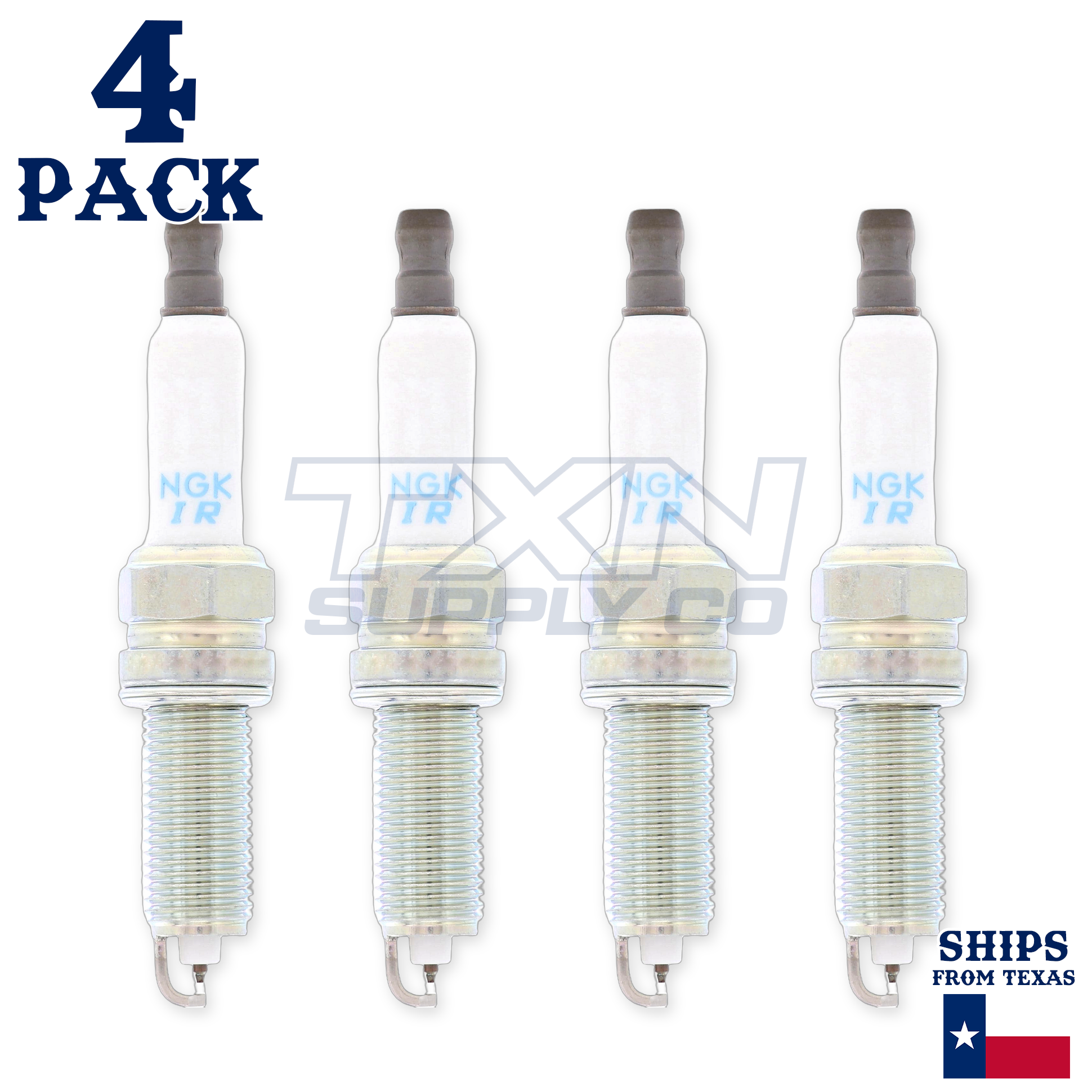 4 Pack NGK V-Power 92315 Spark Plugs SILZKR7E11 - Image 1