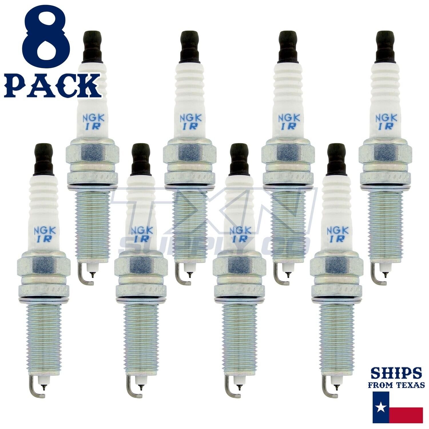 8 Pack NGK V-Power 92315 Spark Plugs SILZKR7E11