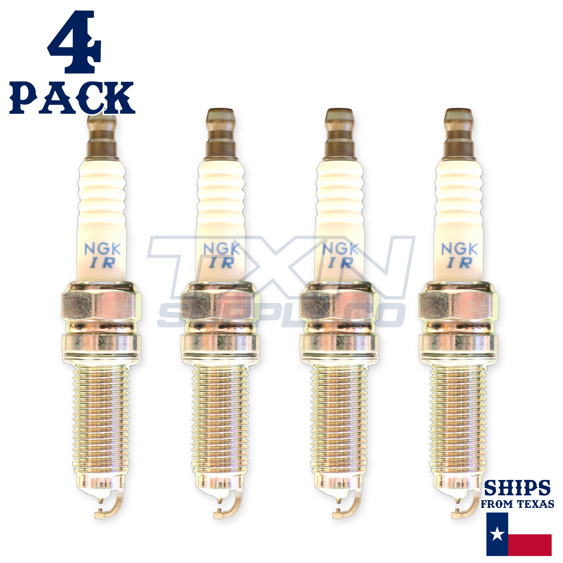 4 Pack NGK V-Power 92924 Spark Plugs DILZKR7A11G - Image 1