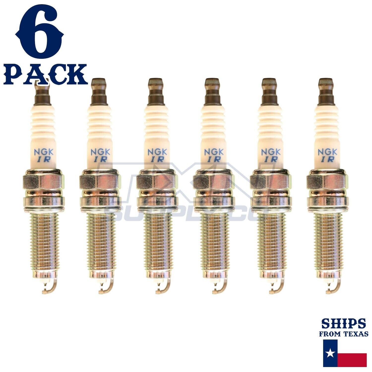 6 Pack NGK Laser Iridium Spark Plugs 2011-2015 for Honda Odyssey V6 3.5L