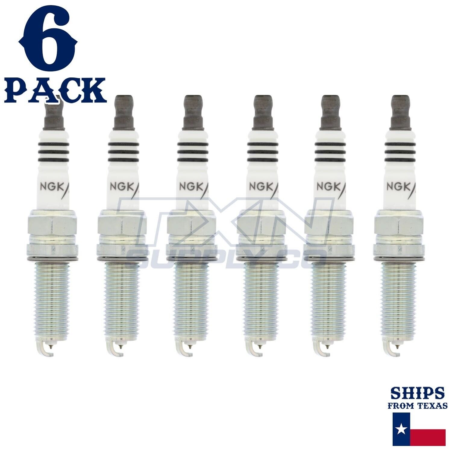 6 Pack NGK Iridium IX Spark Plugs 2012-2014 For Hyundai	Genesis V6 3.8L