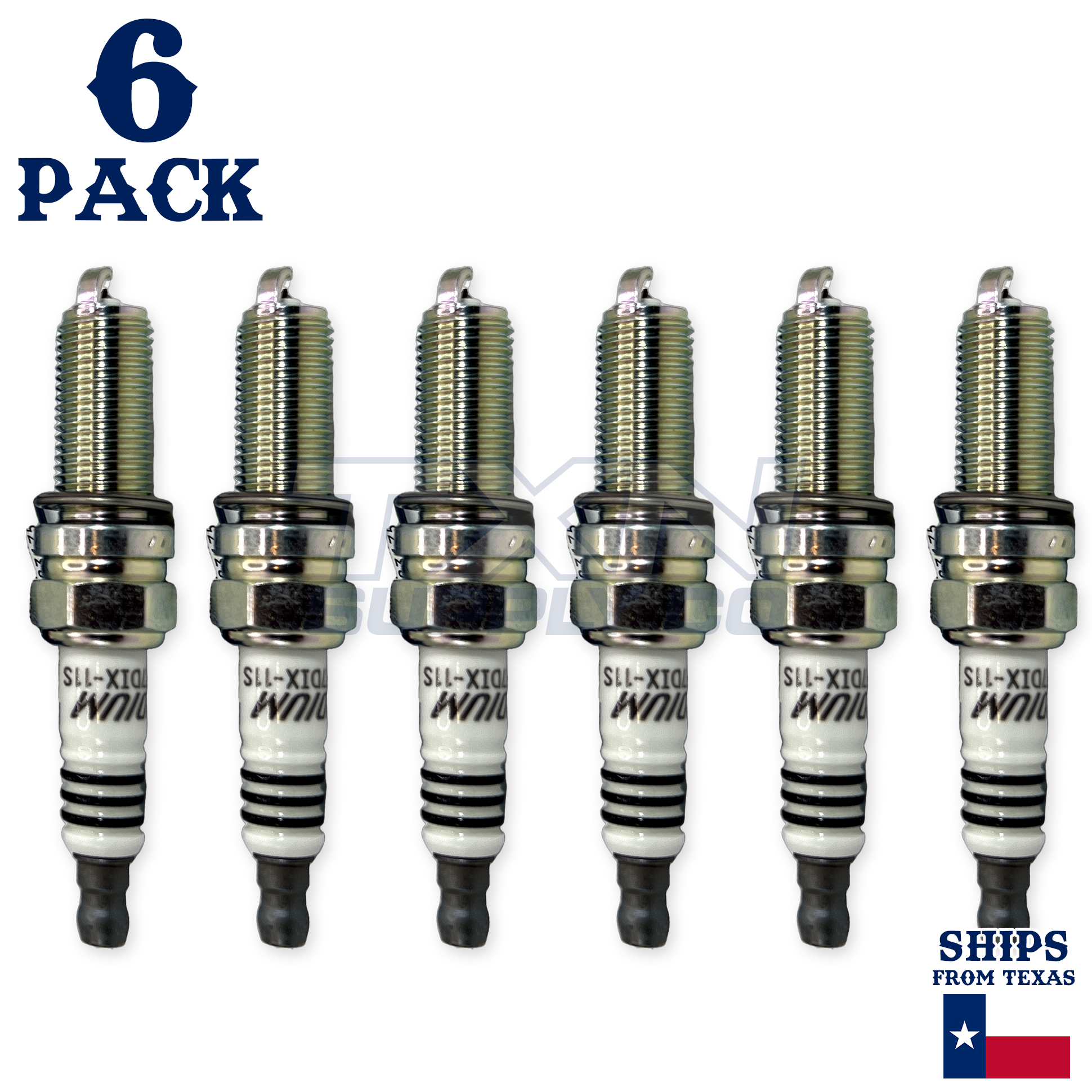 6 Pack NGK Iridium IX Spark Plugs 2012-2020 For Dodge Grand Caravan V6 3.6L - Image 1