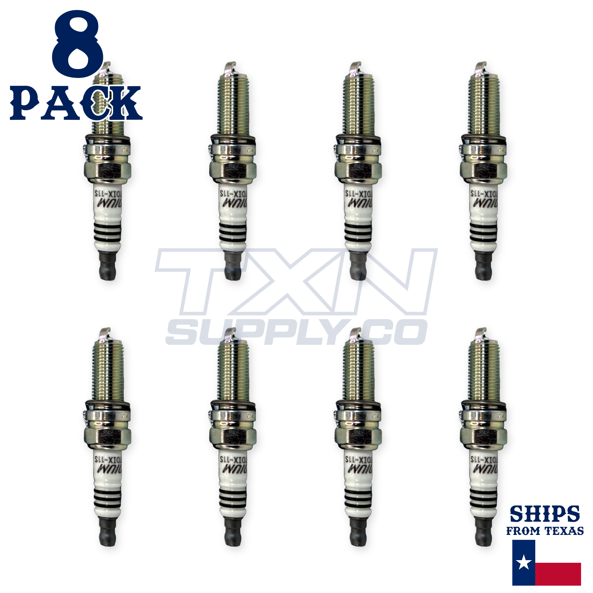 8 Pack NGK Iridium IX 93175 Spark Plugs LKR7DIX-11S - Image 2