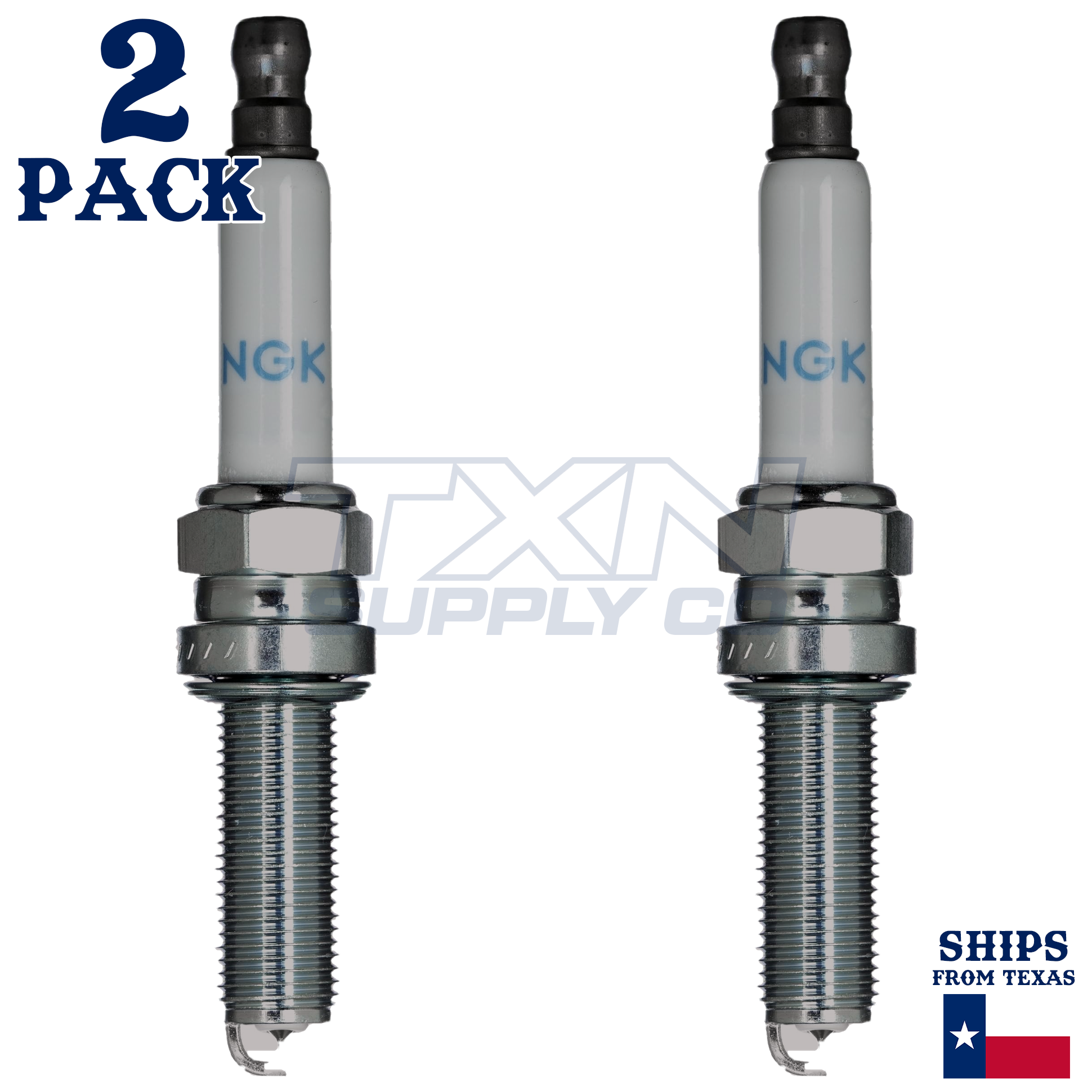 NGK 93188 LMAR9AI-10 Spark Plugs 2 Pack - Image 1