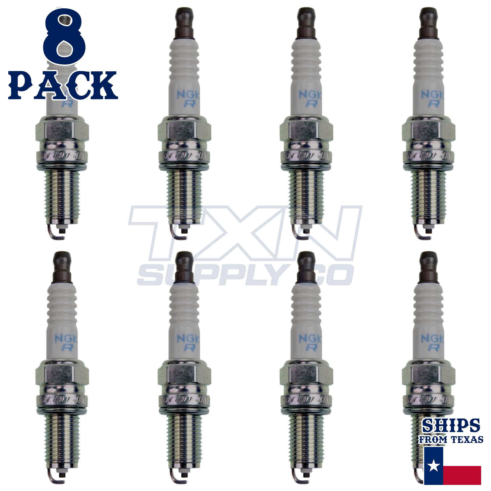 NGK 93226 Spark Plugs 8 Pack