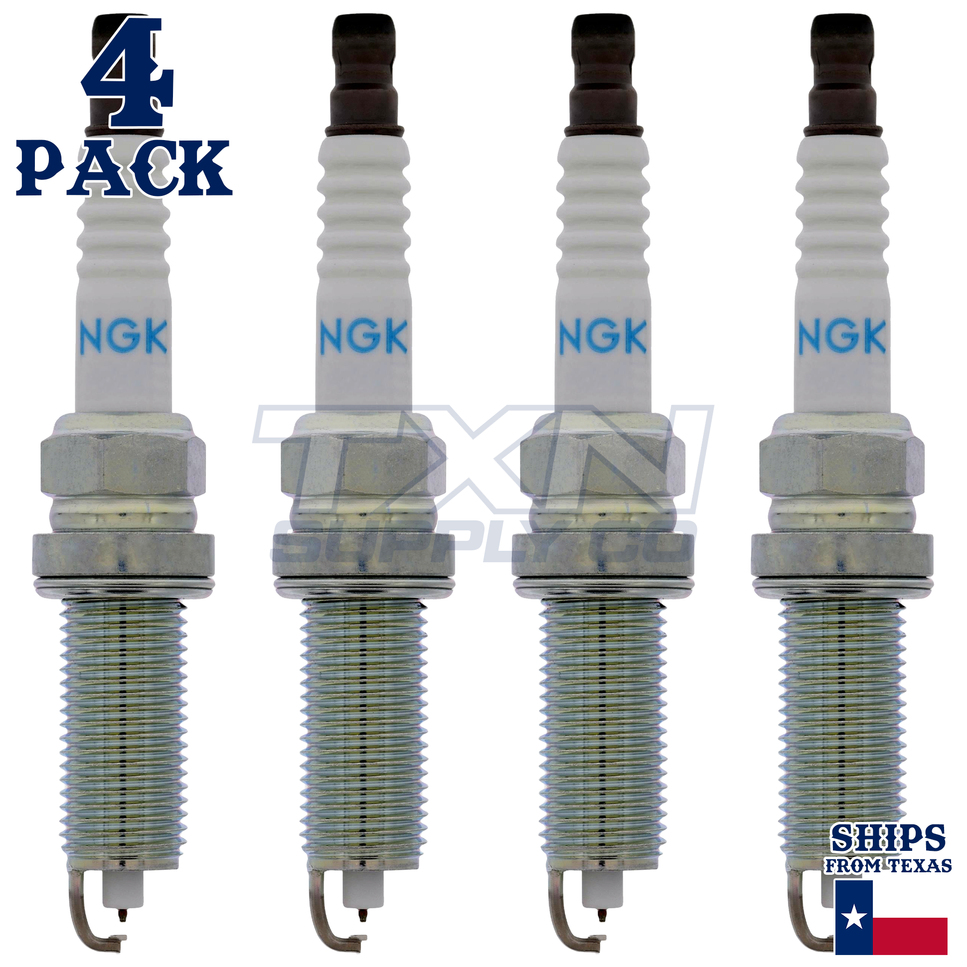 NGK 93482 Spark Plugs 4 Pack - Image 1