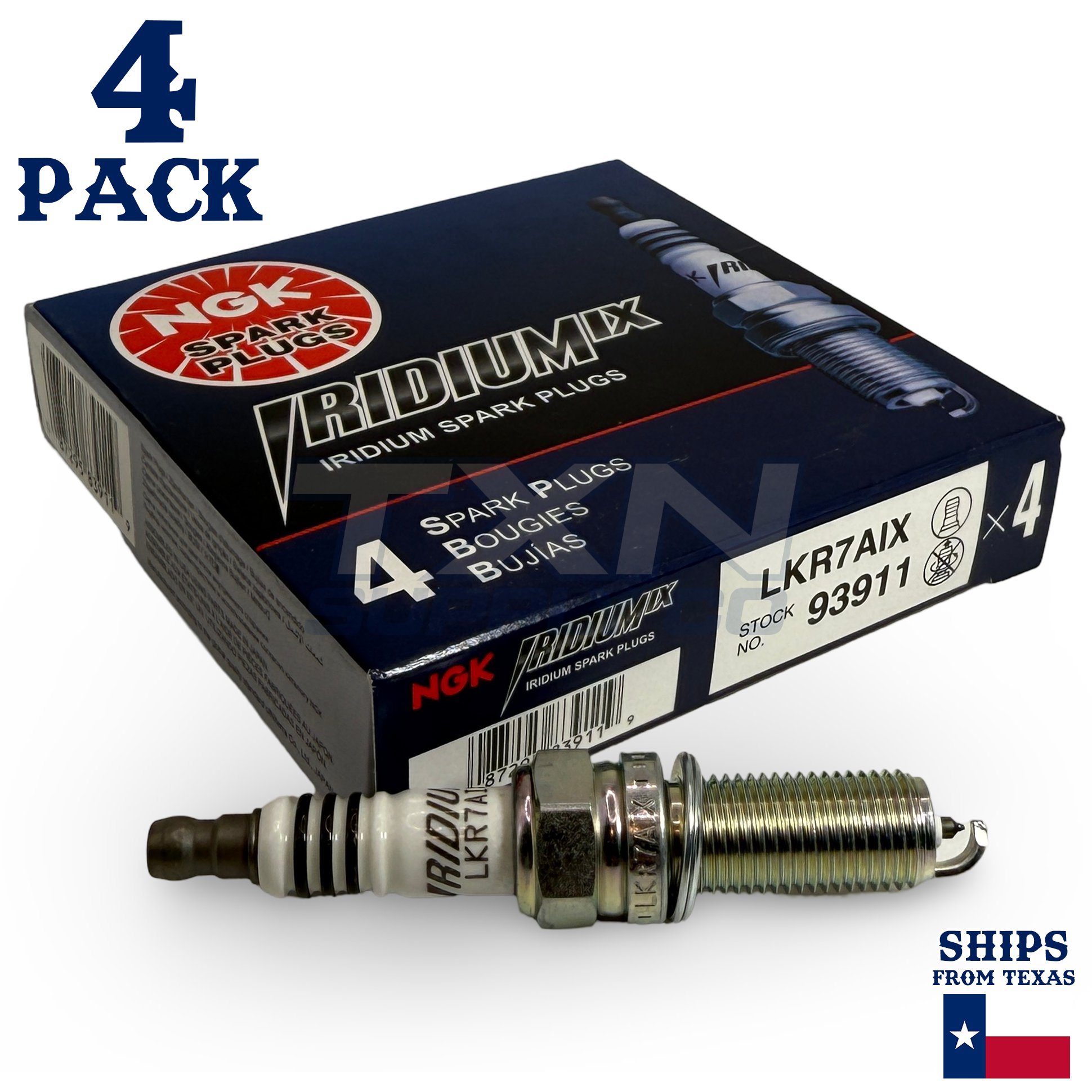 4 Pack NGK Iridium IX Spark Plugs 2013-2015 for Mercedes-Benz SLK250 L4 1.8L - Image 1