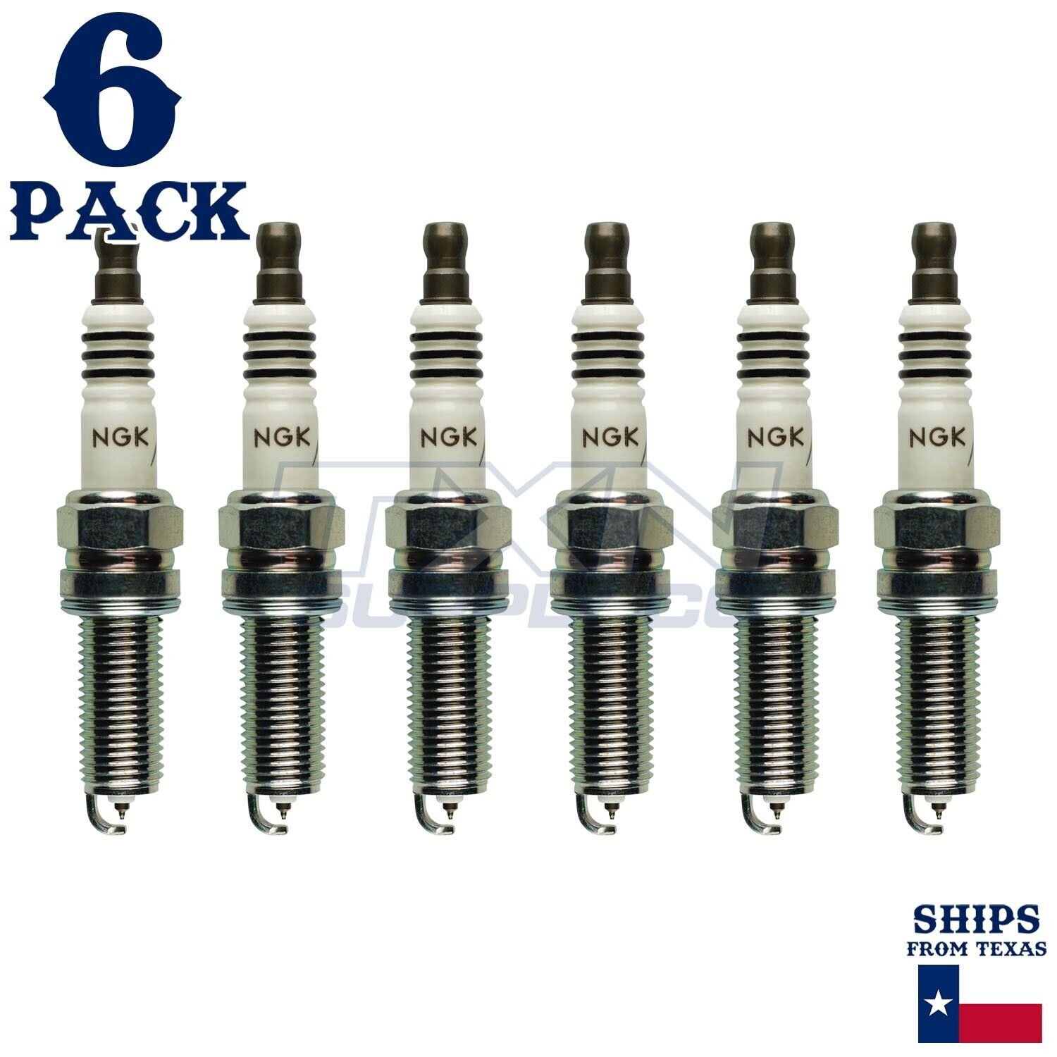 6 Pack NGK Iridium IX Spark Plugs 2013-2015 for Jeep	Wrangler V6 3.6L