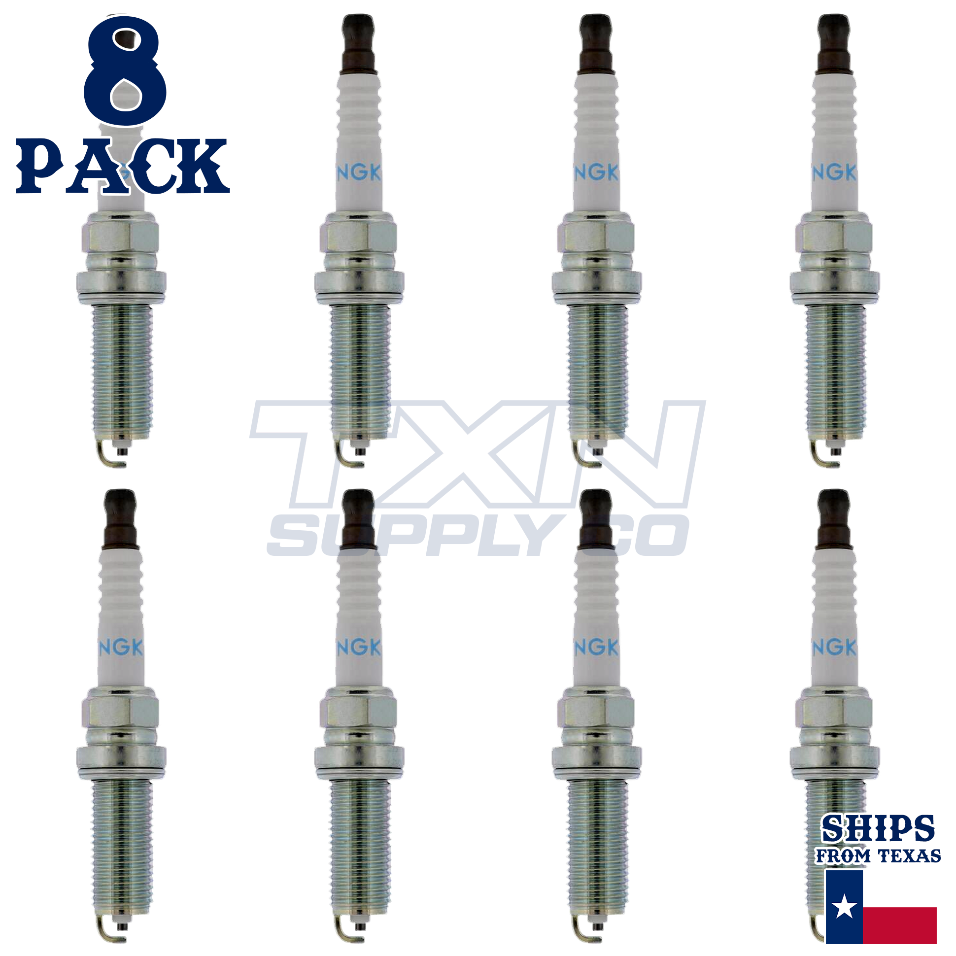NGK 93961 Spark Plugs 8 Pack - Image 1