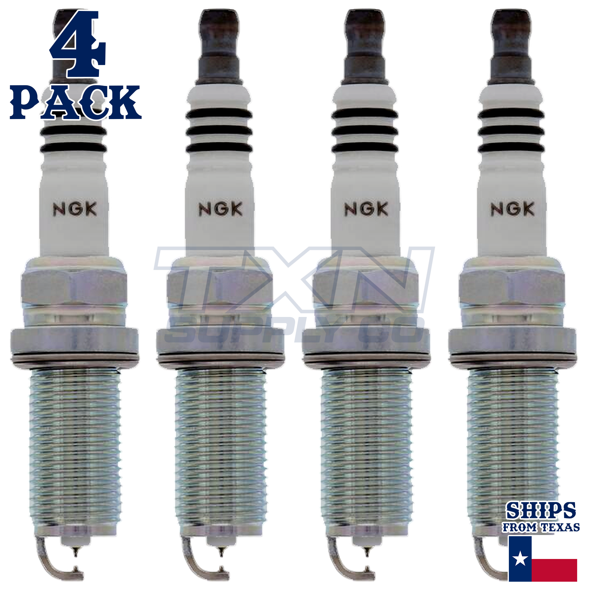 NGK 94122 Spark Plugs 4 Pack - Image 1