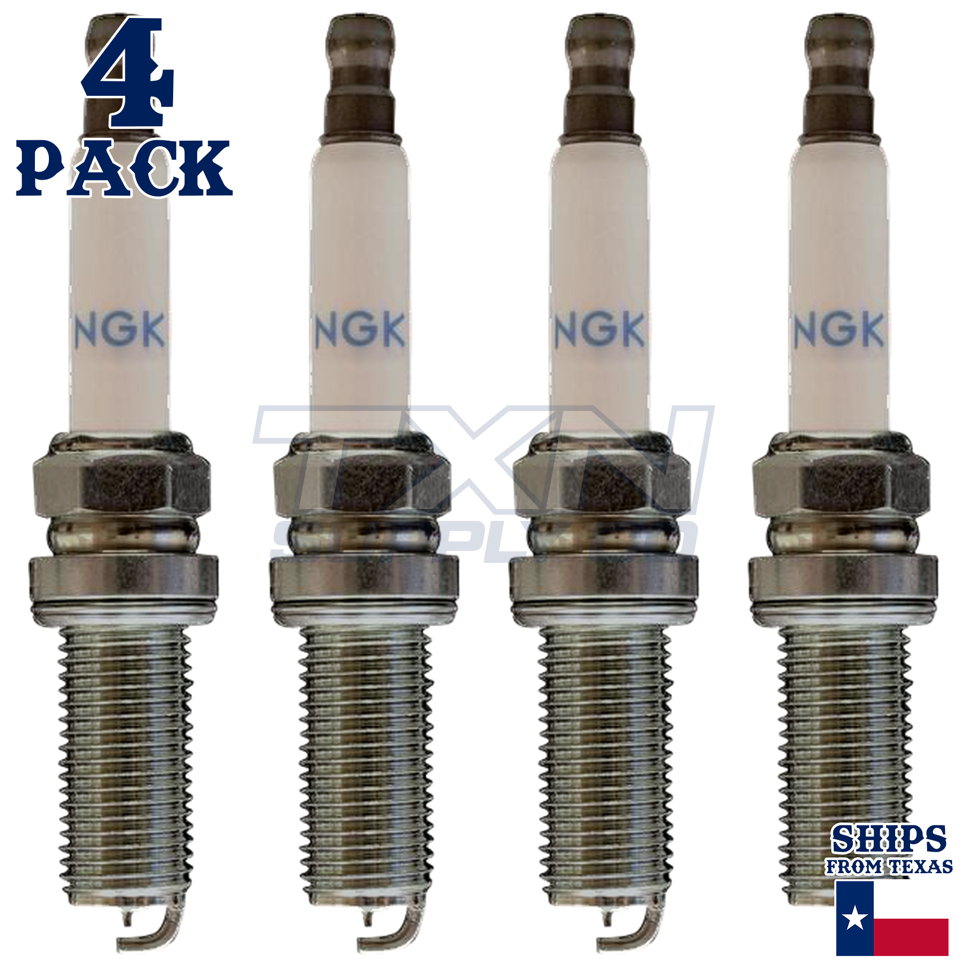 NGK 94124 Spark Plugs 4 Pack - Image 1