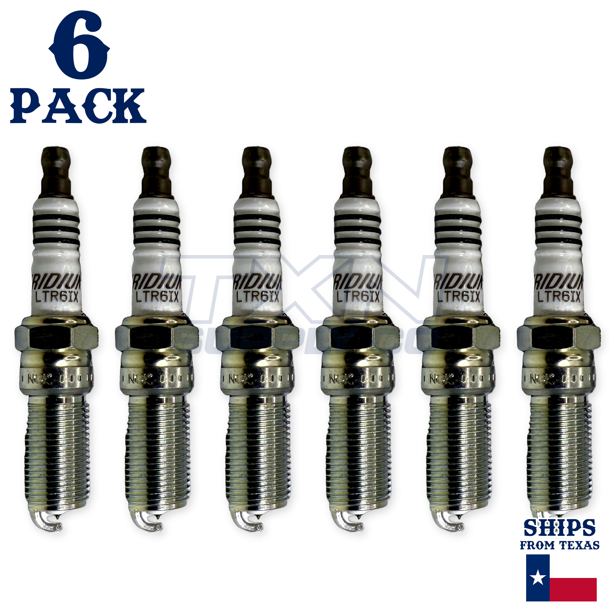 6 Pack NGK Iridium IX Spark Plugs 2015-2019 for Ford Expedition V6 3.5L - Image 2
