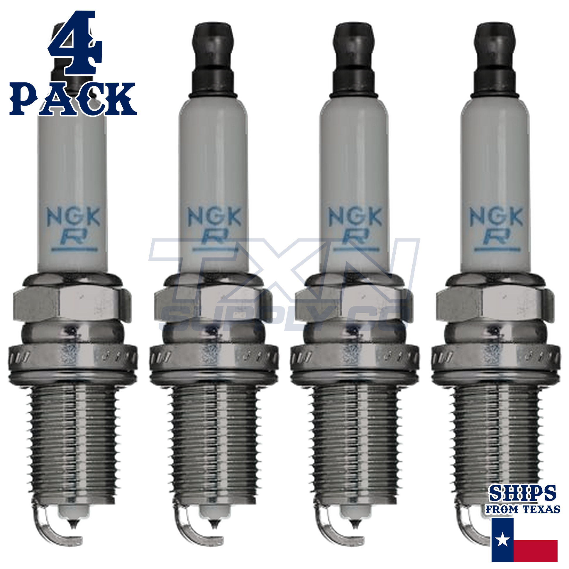 NGK 94460 PFR8S8EG Spark Plugs 4 Pack