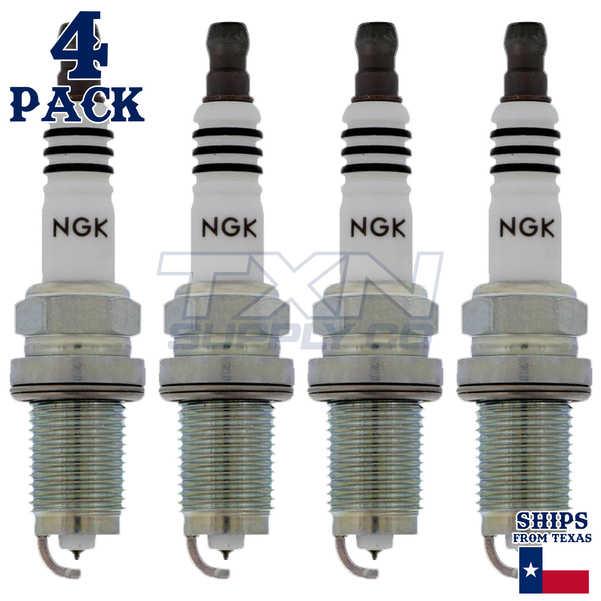 NGK 94553 Spark Plugs 4 Pack - Image 1