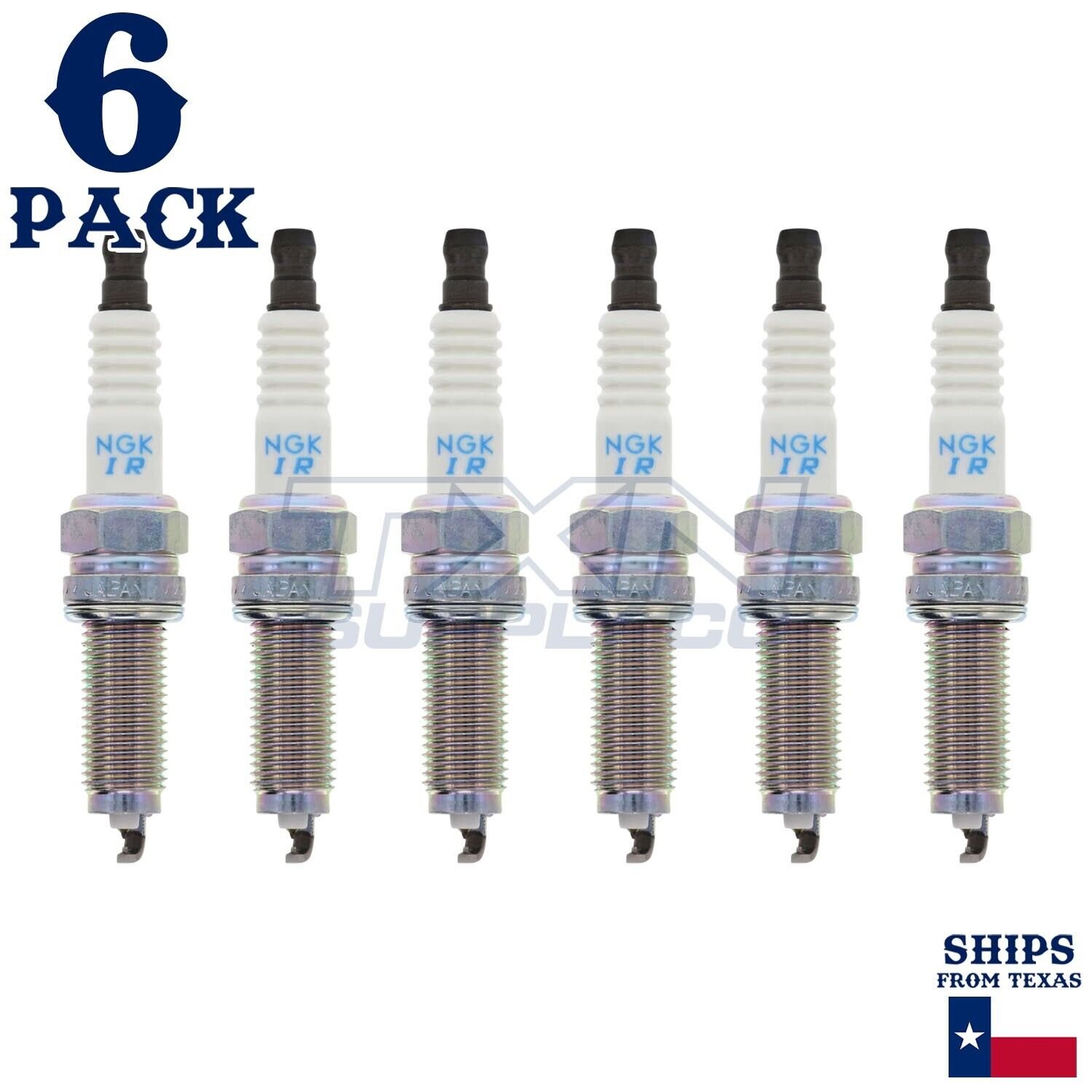 6 Pack NGK 95350 Spark Plugs DILZKR7B11G