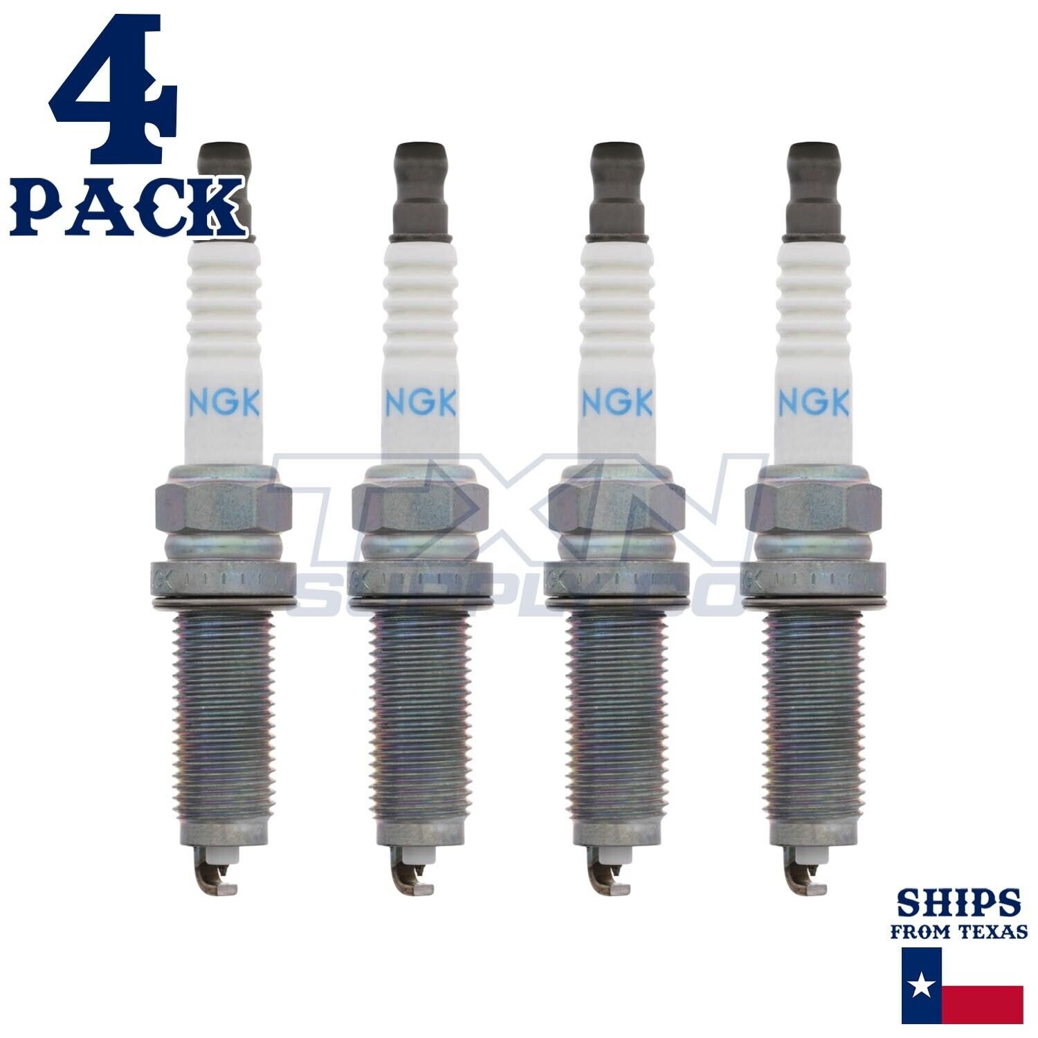4 Pack NGK 95660 Spark Plugs ILZKAR8J8SY - Image 2