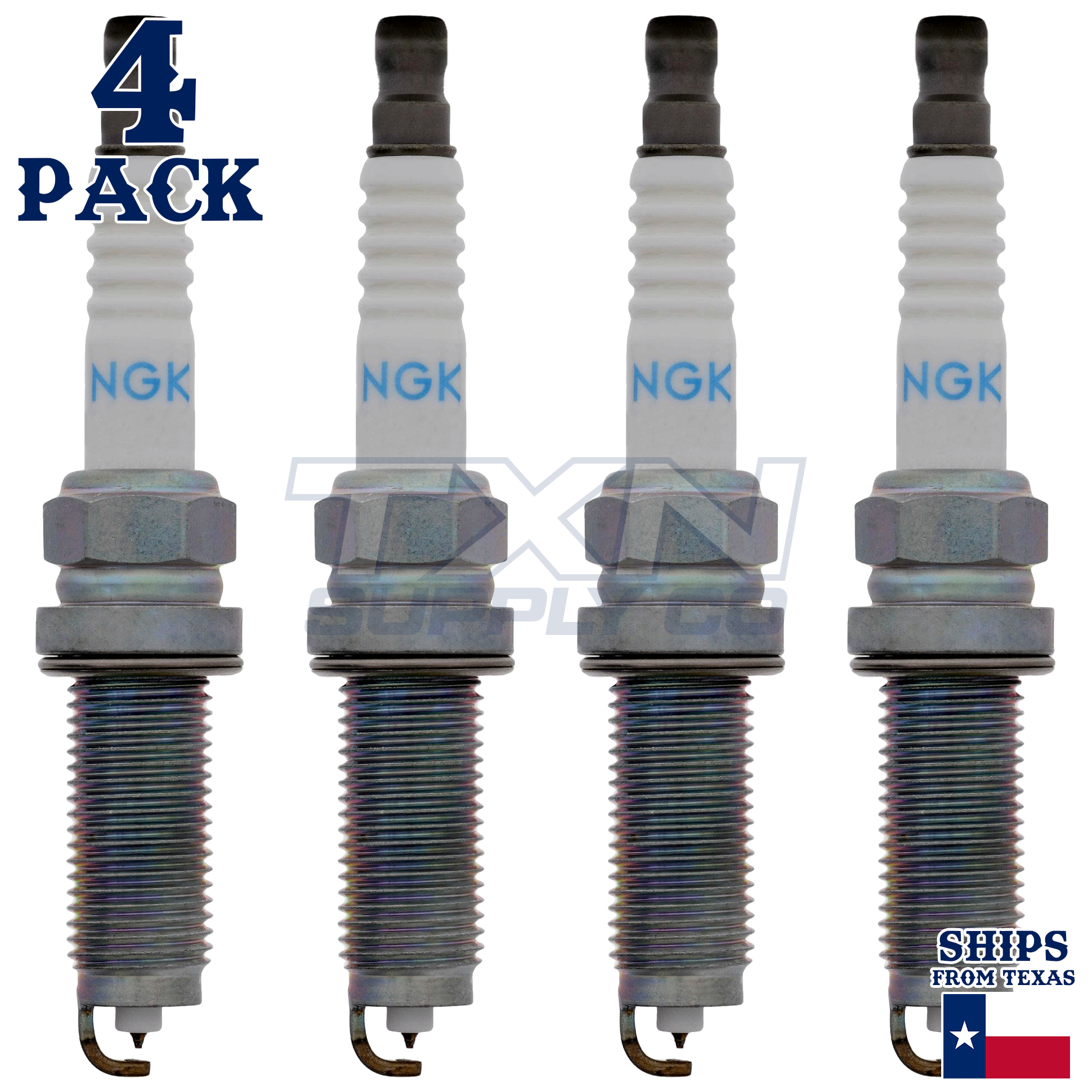 NGK 95660 Spark Plugs 4 Pack - Image 1