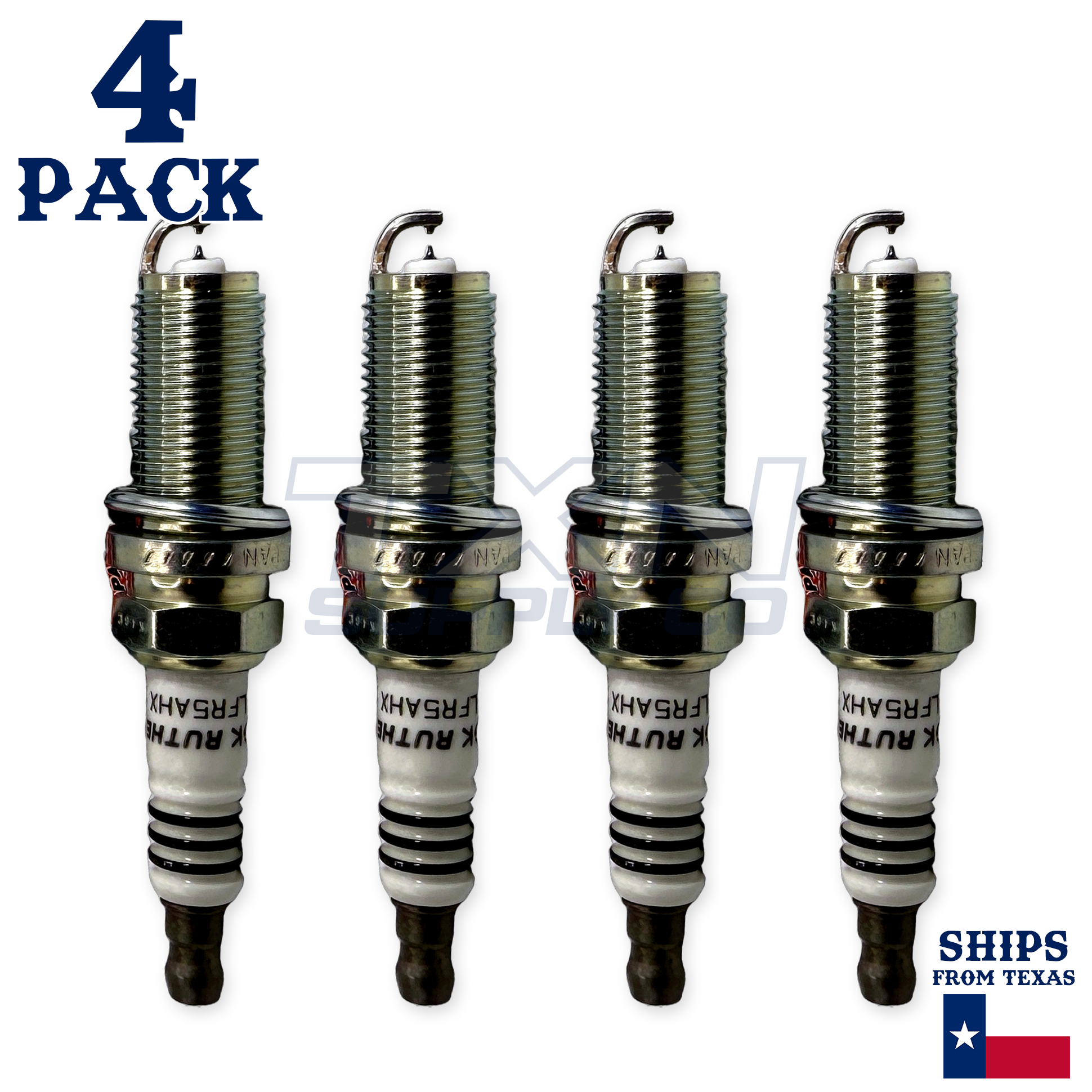 4 Pack NGK Ruthenium HX Spark Plugs 2013-2015 for Dodge Dart L4 2.0L - Image 1