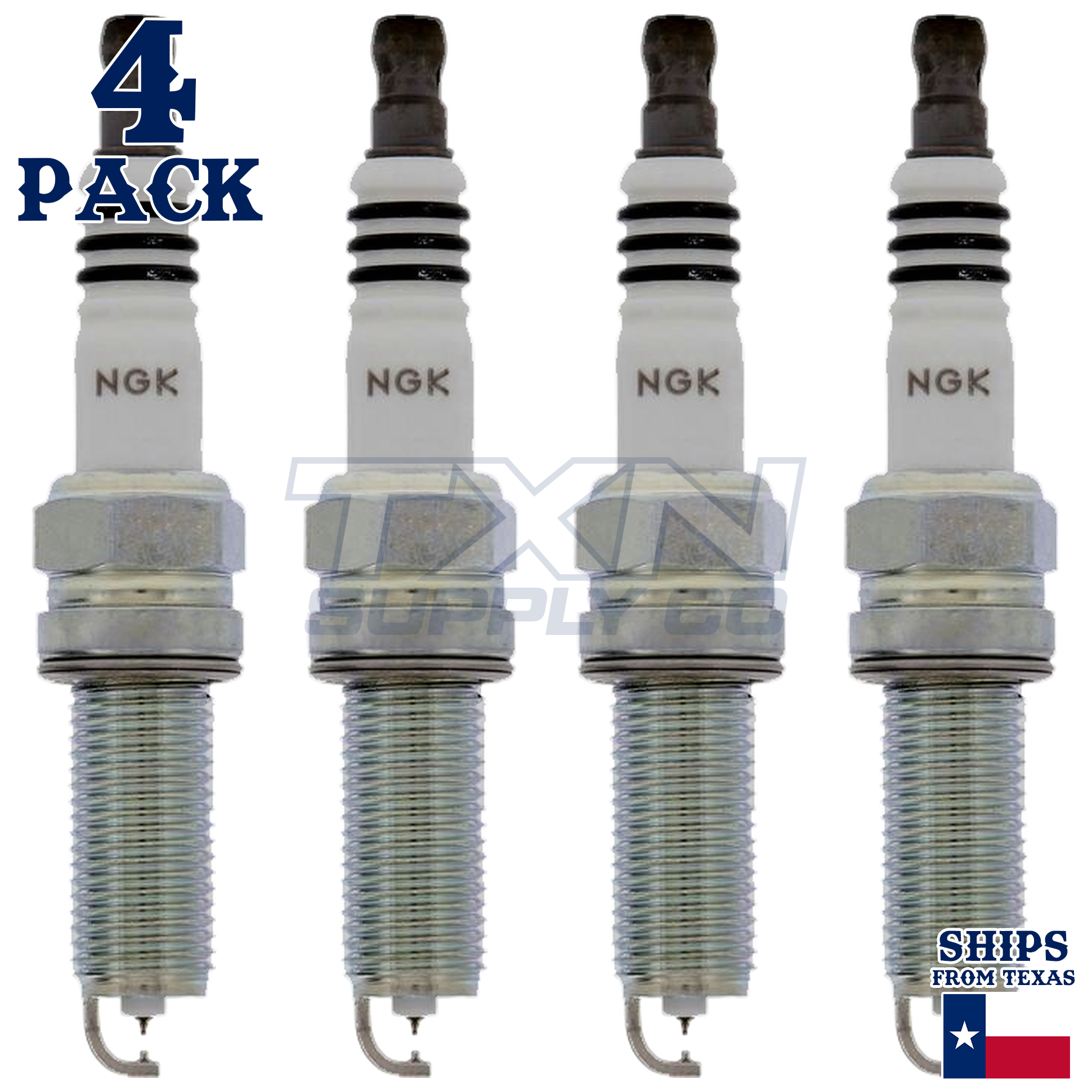NGK 96358 Spark Plugs 4 Pack - Image 1