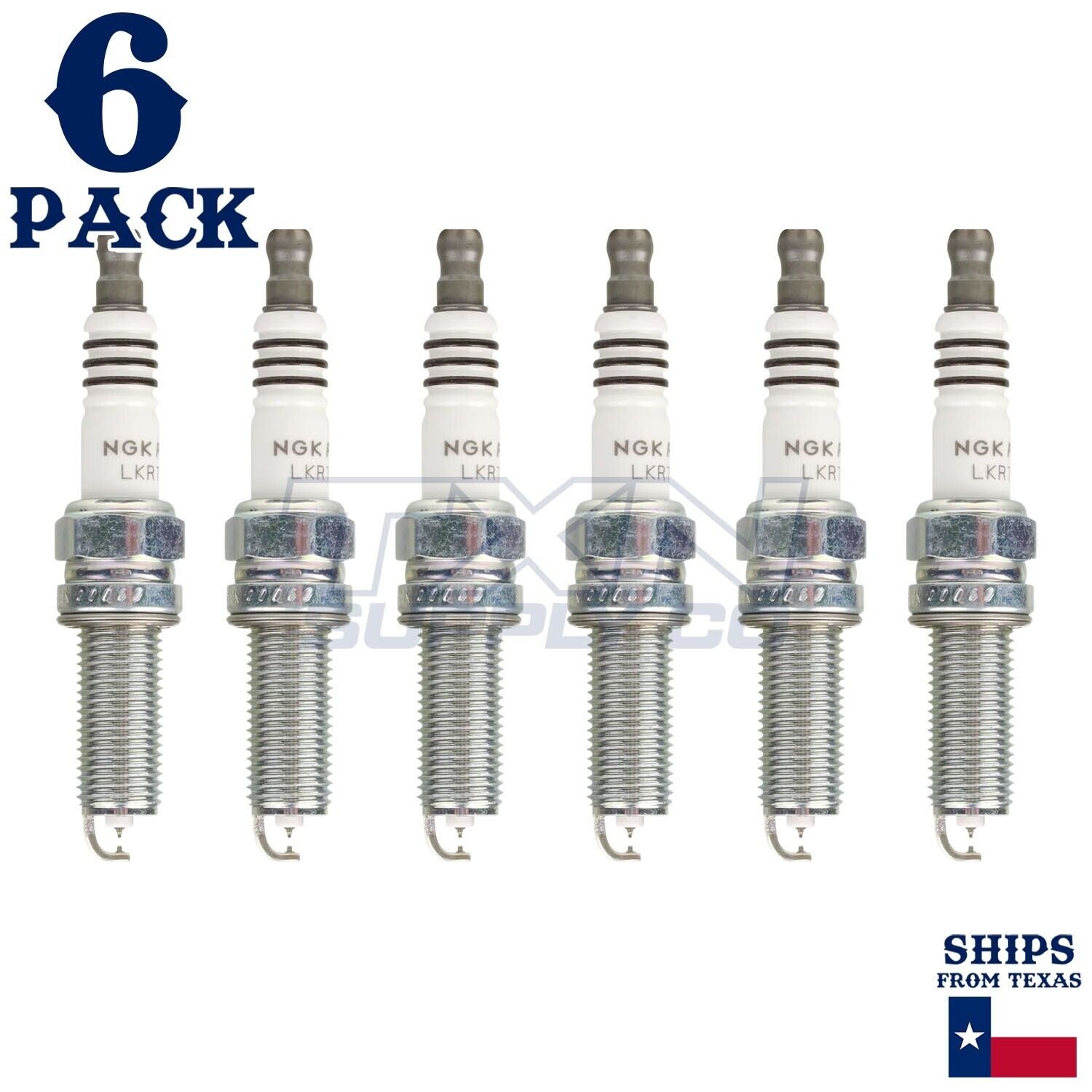 6 Pack NGK Ruthenium HX Spark Plugs 2015-2020 for Mitsubishi Outlander V6 3.0L - Image 2
