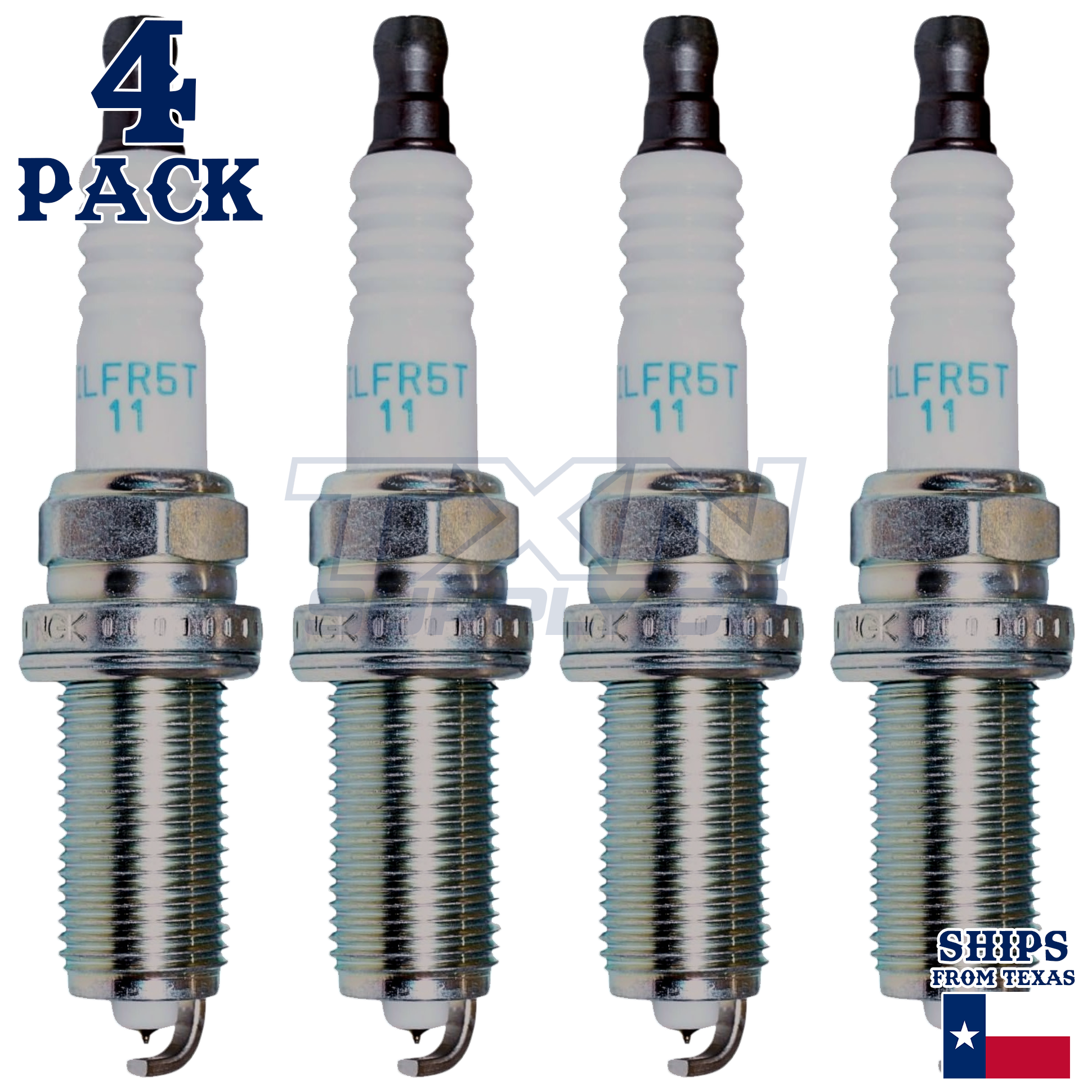 NGK 96779 ILFR5T11 Spark Plugs 4 Pack - Image 1