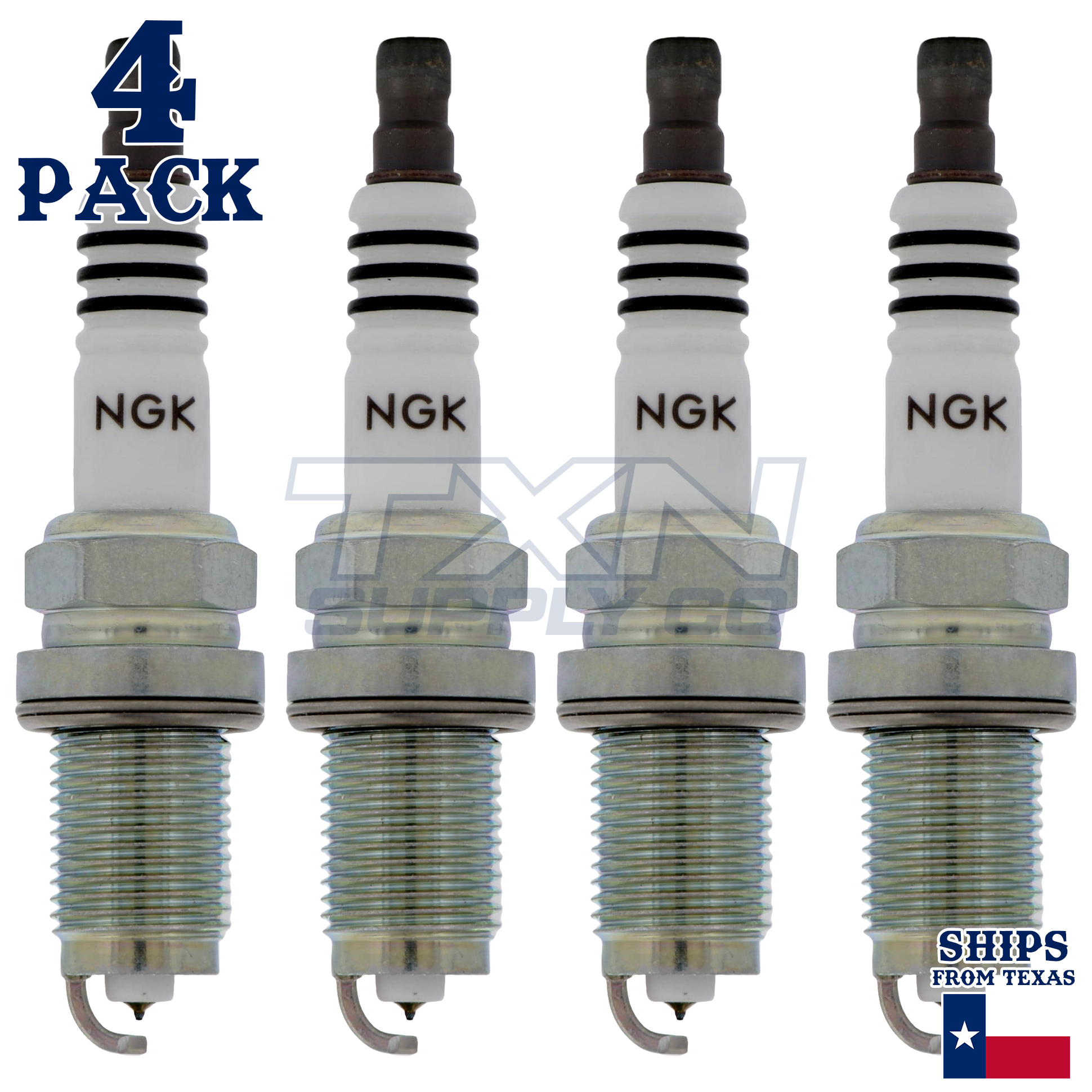 NGK 97138 Spark Plugs 4 Pack - Image 1