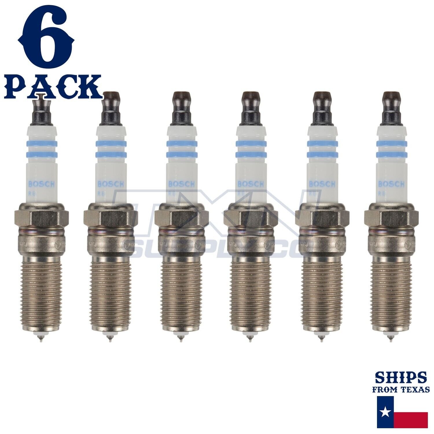 6 Pack NGK Laser Iridium Spark Plugs 2012-2014 for Jeep Wrangler V6-3.6L