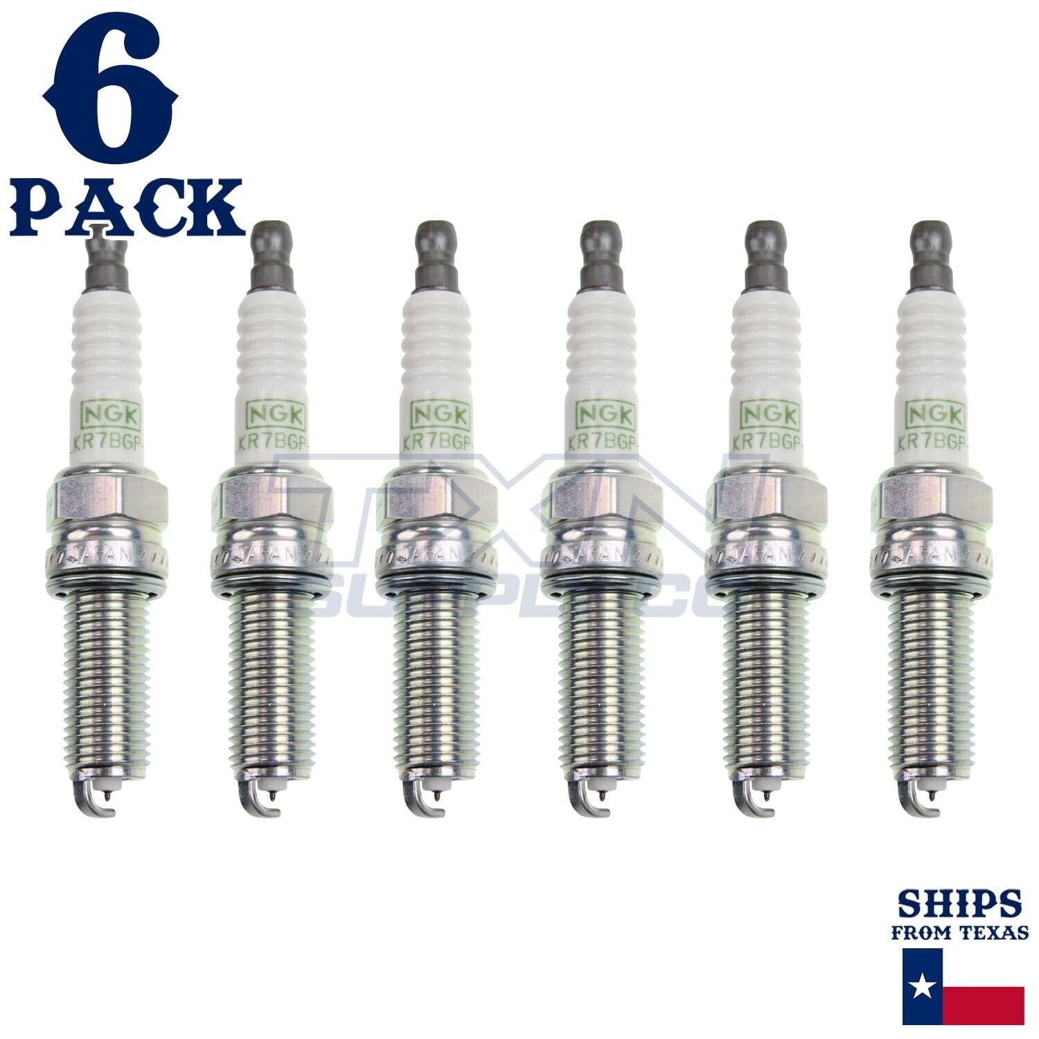 6 Pack NGK G-Power Spark Plugs 2012-2014 for Volkswagen Routan V6 3.6L - Image 2