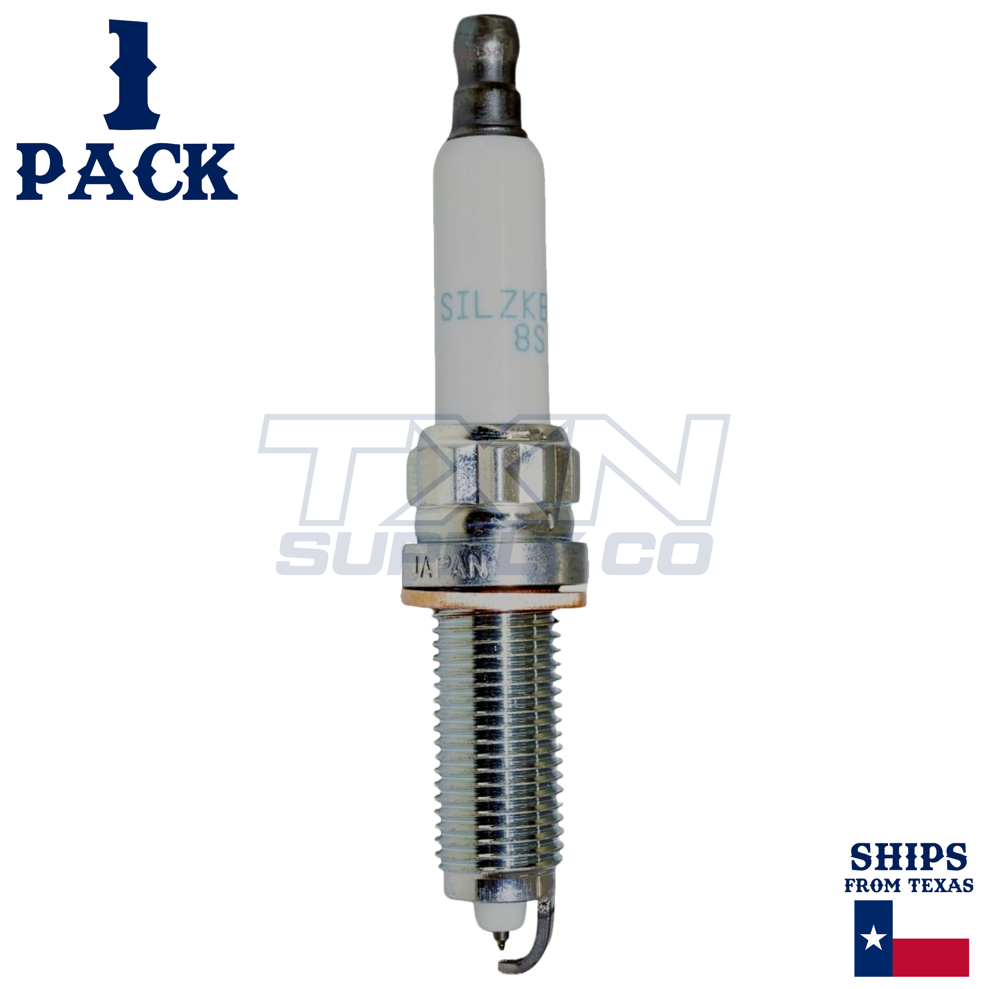 NGK 97506 SILZKBR8D8S Spark Plug 1 Pack - Image 1