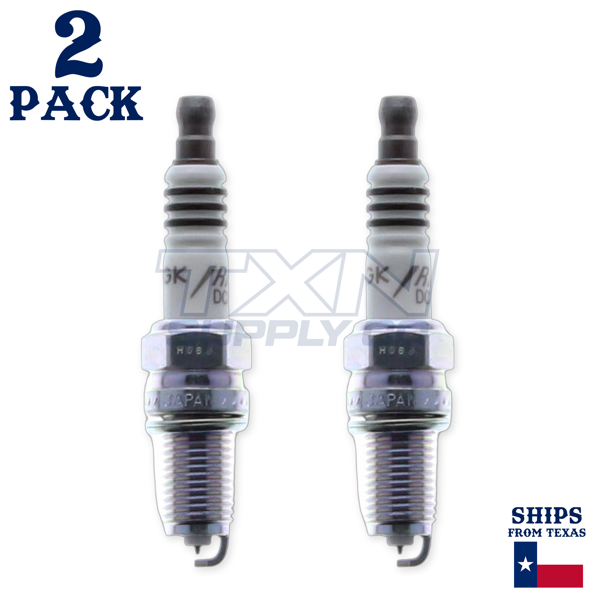2 Pack NGK Iridium IX 97637 Spark Plugs DCPR7EIX SOLID - Image 2