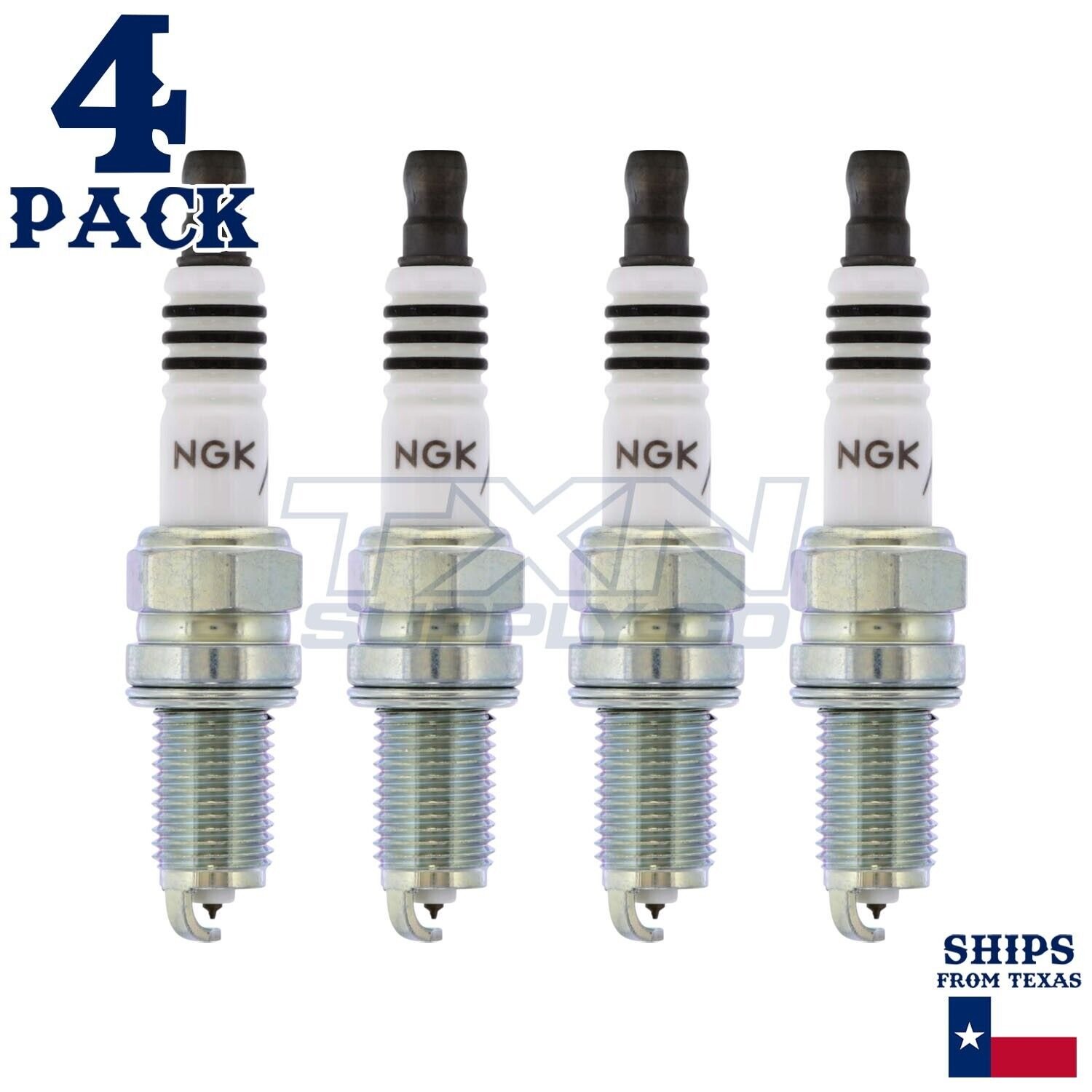 4 Pack NGK Iridium IX Spark Plugs 2012-2017 for Fiat 500 L4 1.4L