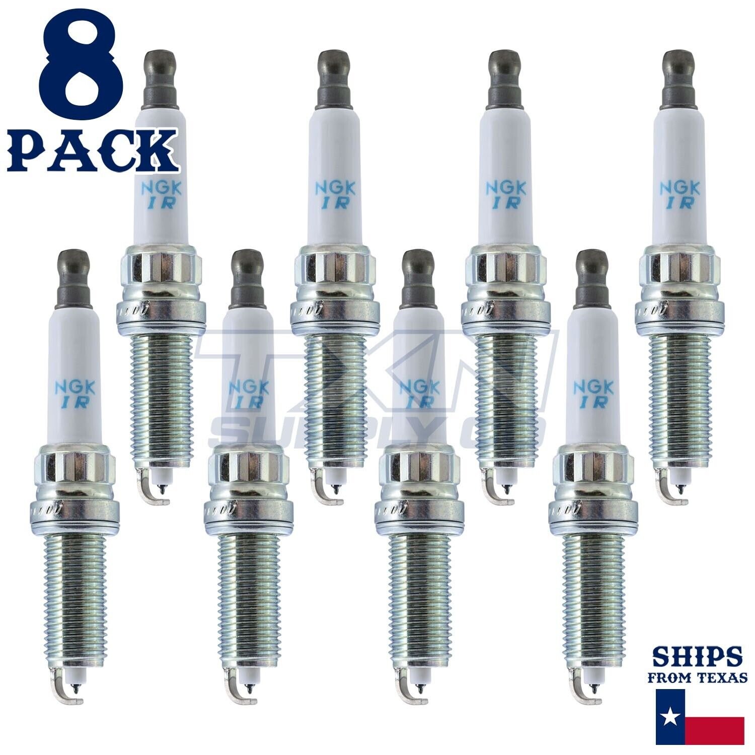 8 Pack NGK V-Power 97968 Spark Plugs ILZKBR7B8G