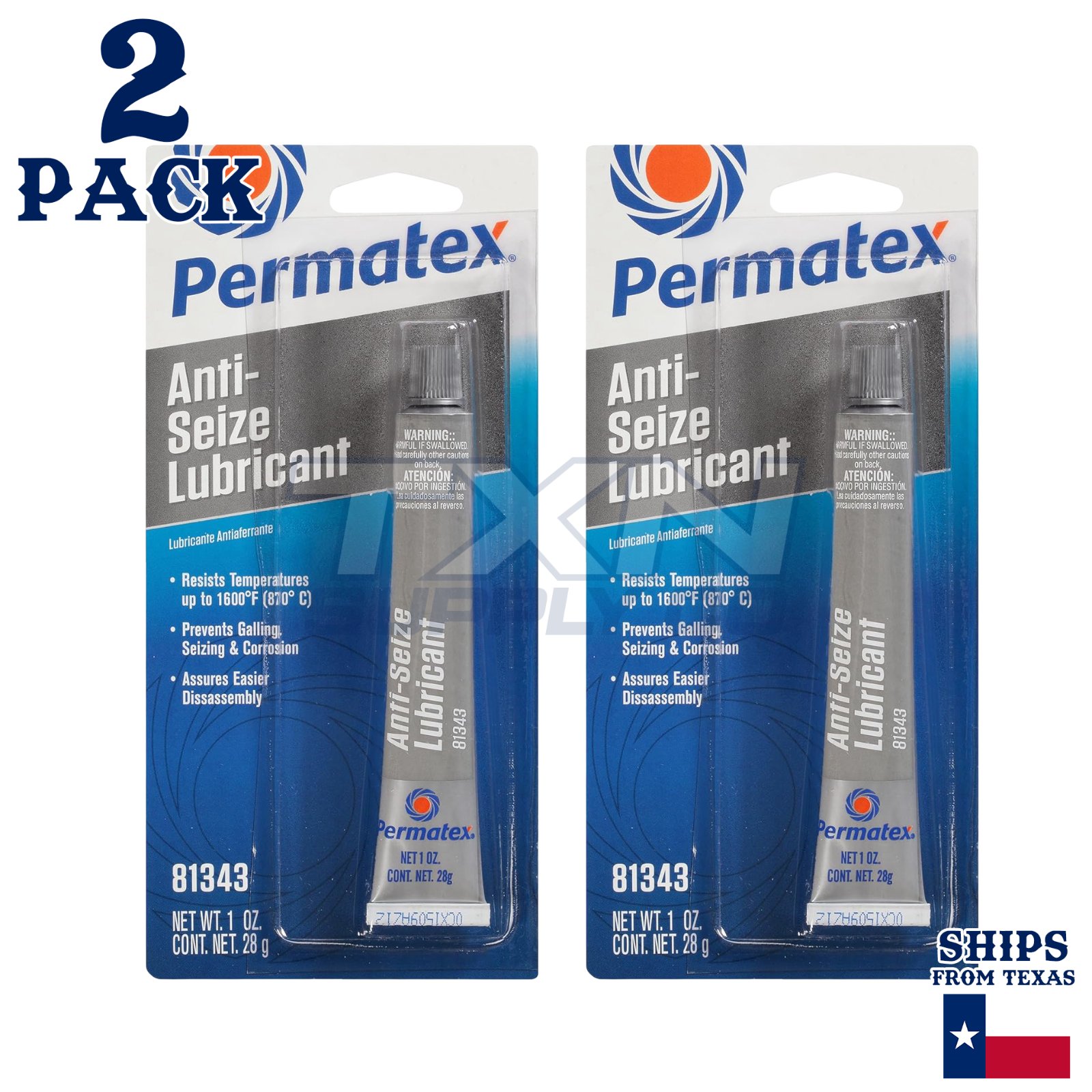 Permatex 81343 Anti-Seize Lubricant 1.0 OZ - 1 Pack - Image 1
