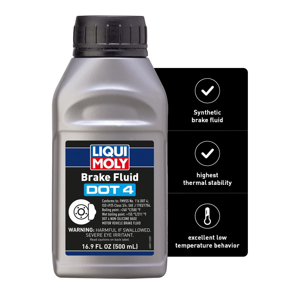 Liqui Moly Brake Fluid DOT 4 | 500 ML | SKU: 20154 - Image 1