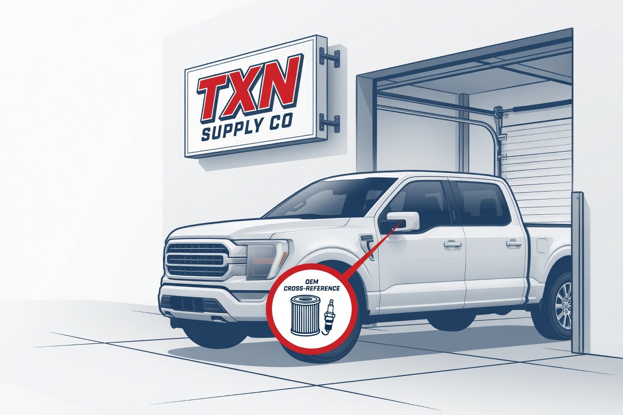 How to Cross-Reference an OEM Oil Filter or Spark Plug Number
