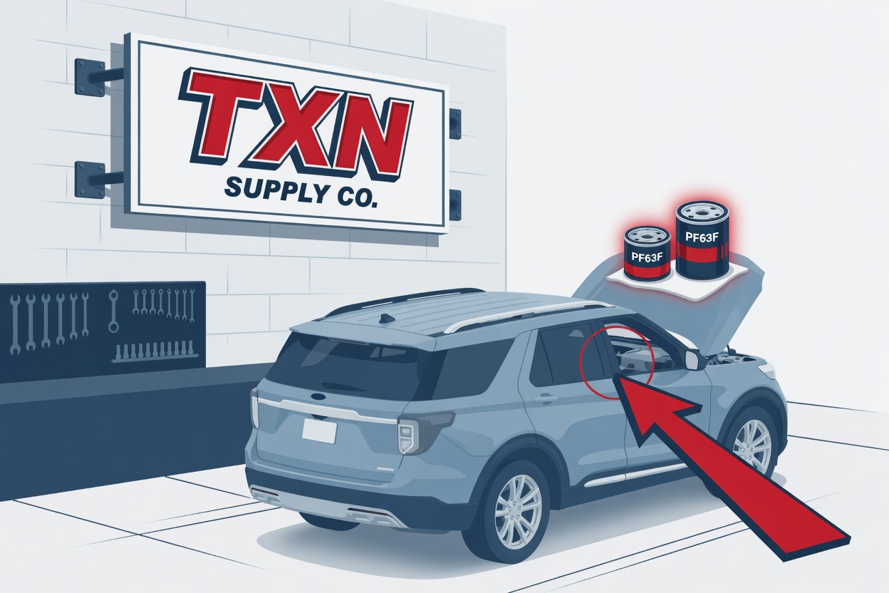 PF63 vs PF63F Oil Filter: What the Letters Mean